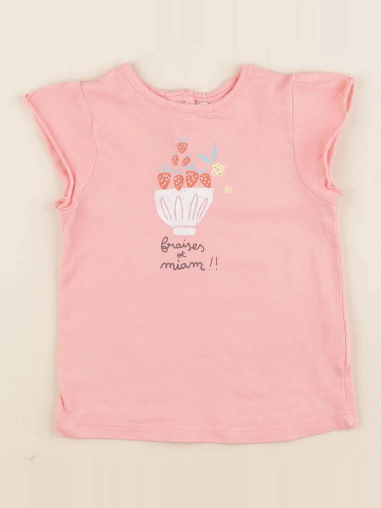 Tee-shirt rose