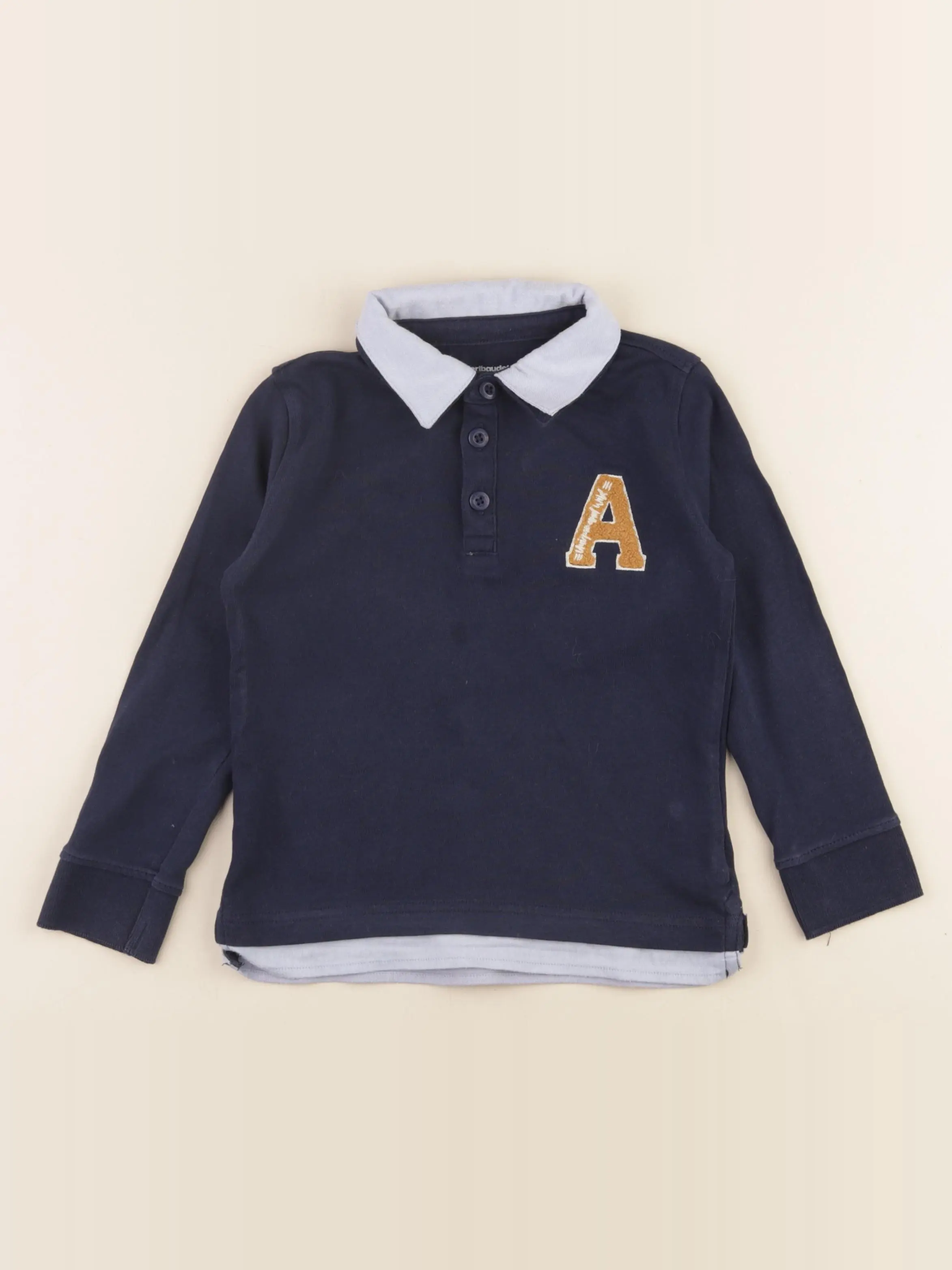 Polo bleu