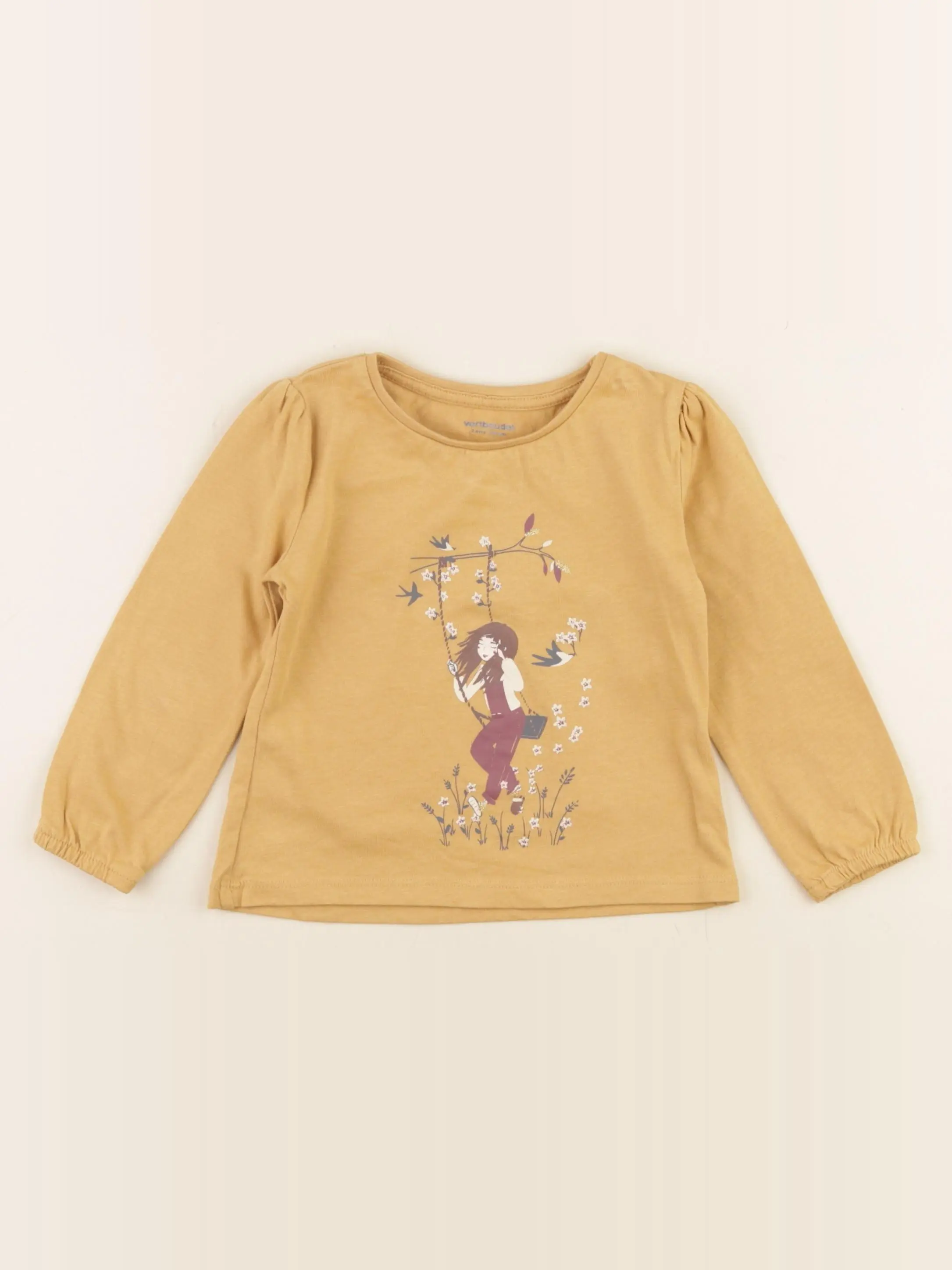 Tee-shirt jaune