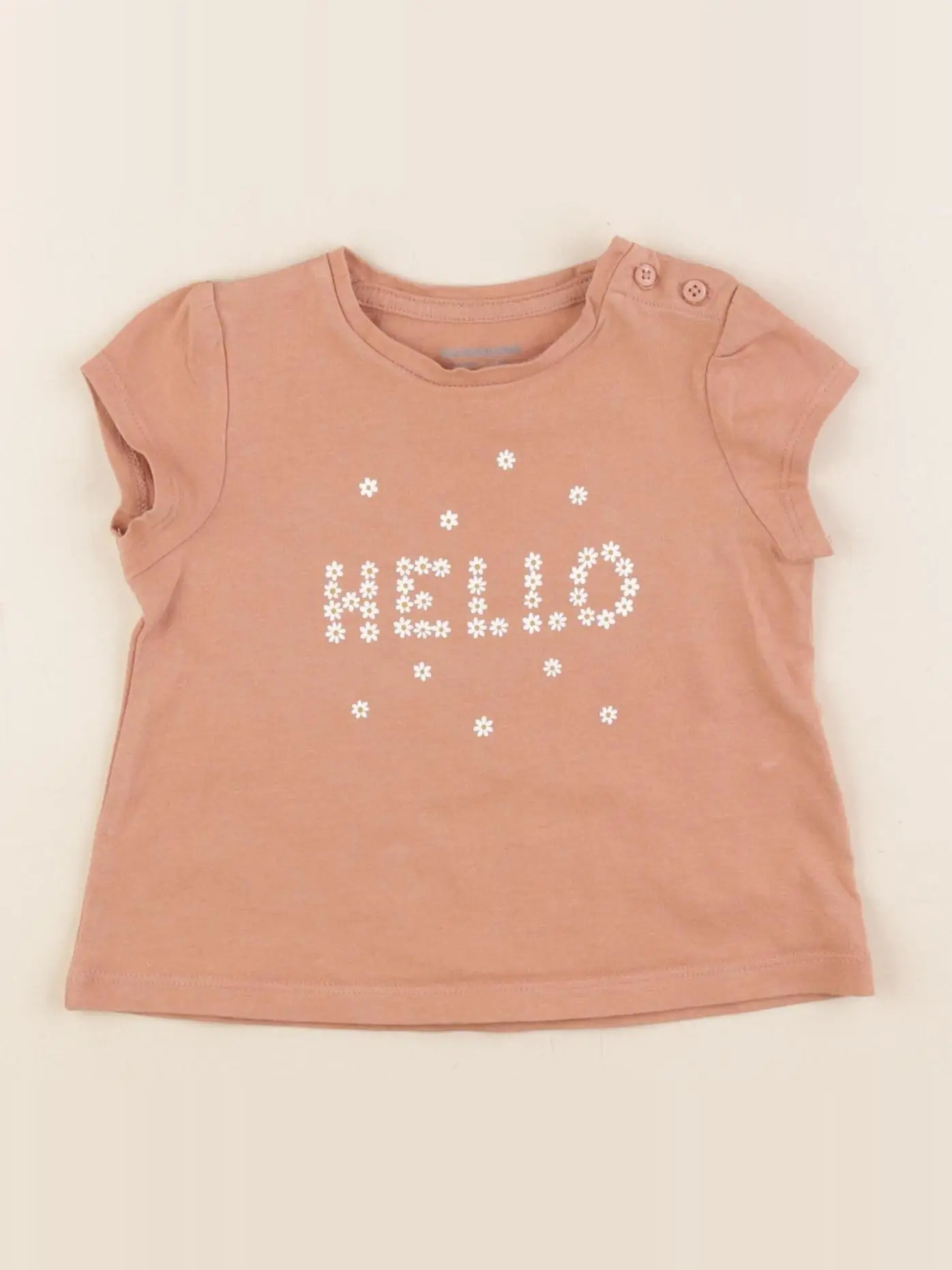 Tee-shirt marron