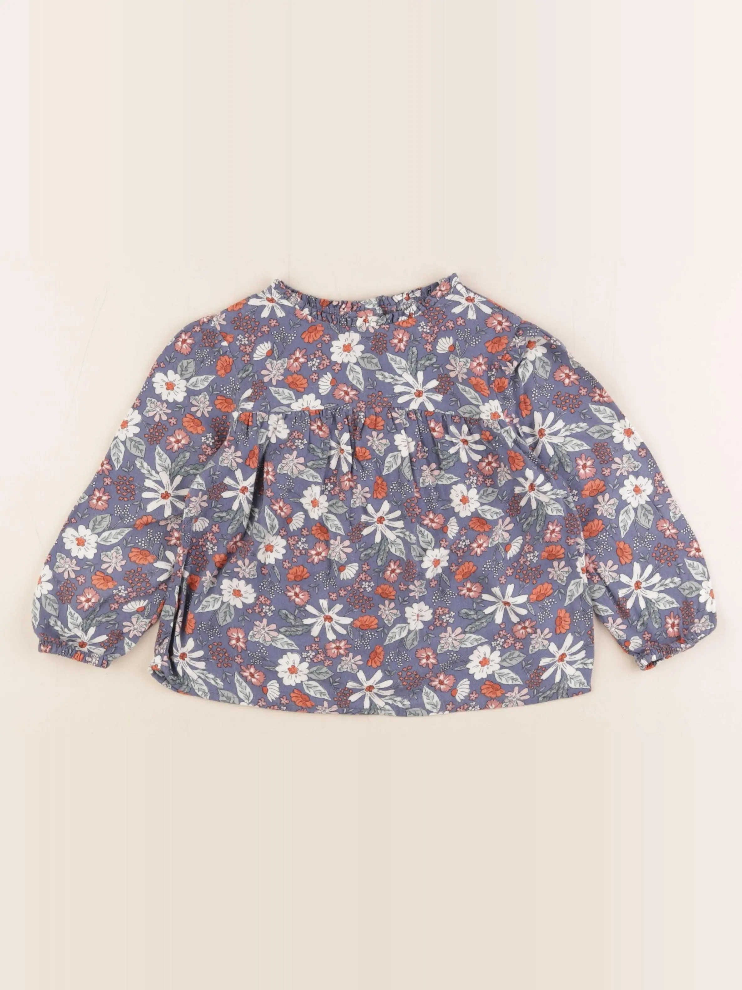 Blouse bleu