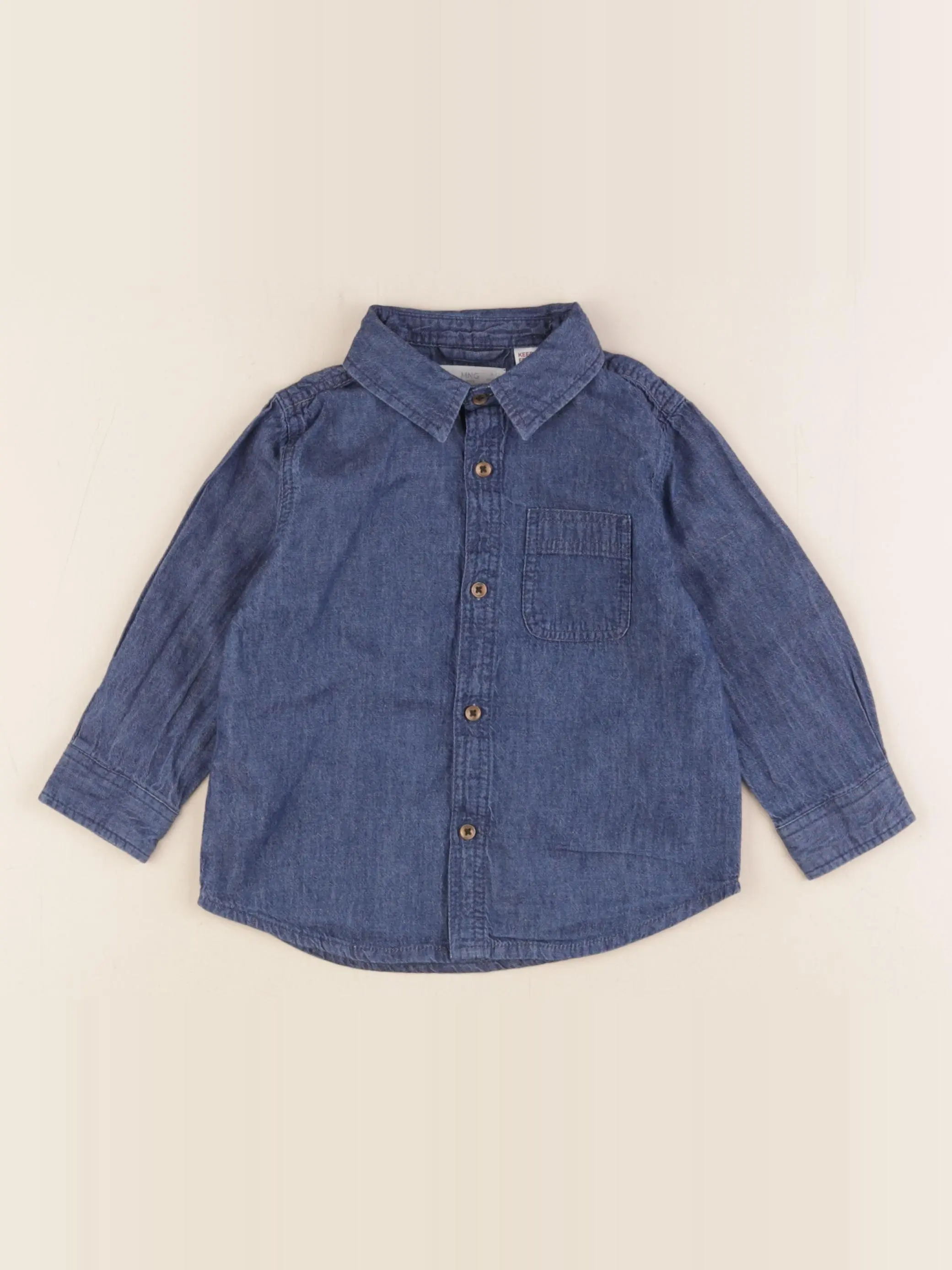 Chemise bleu