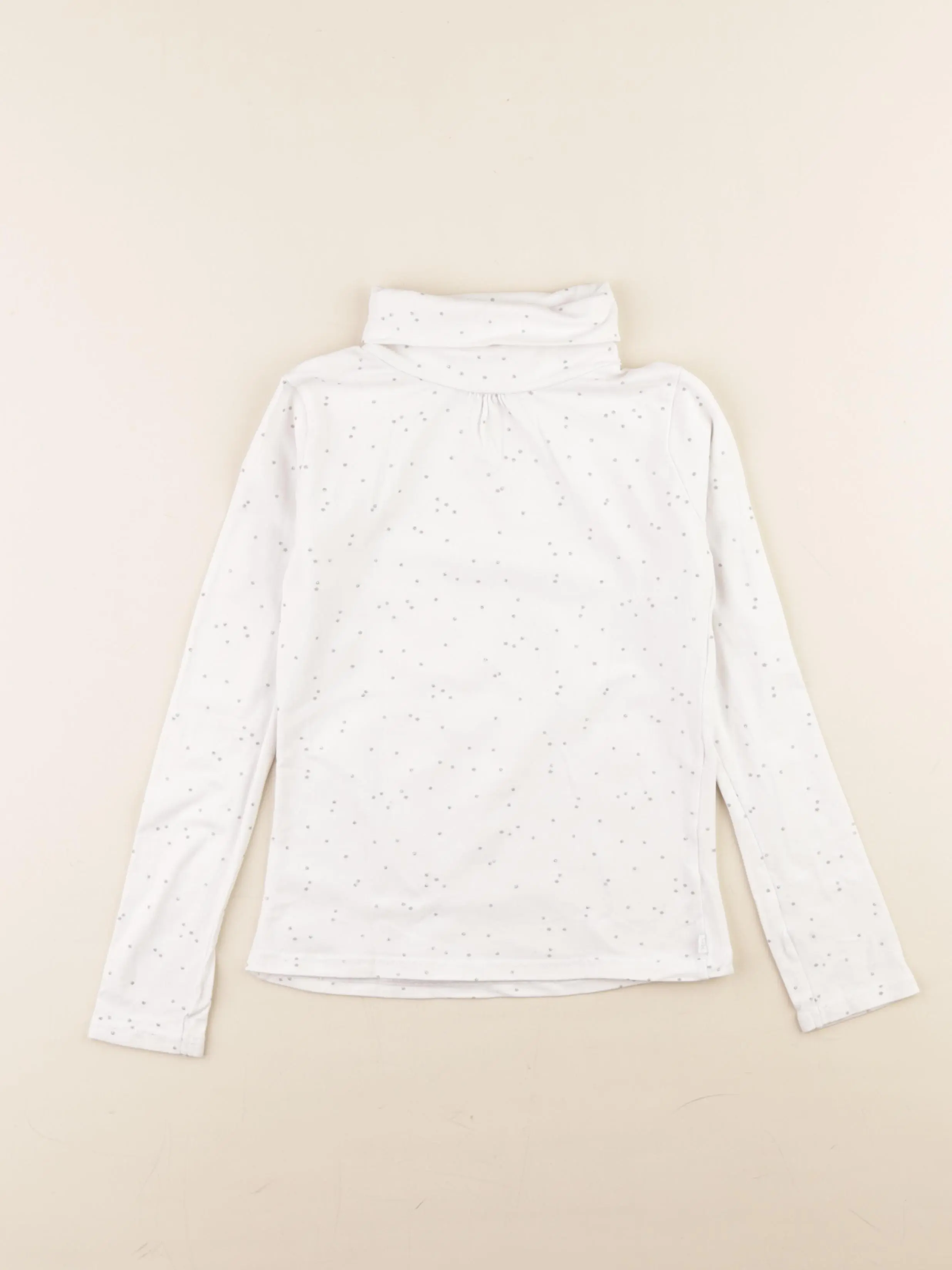 Sous-pull blanc, argent