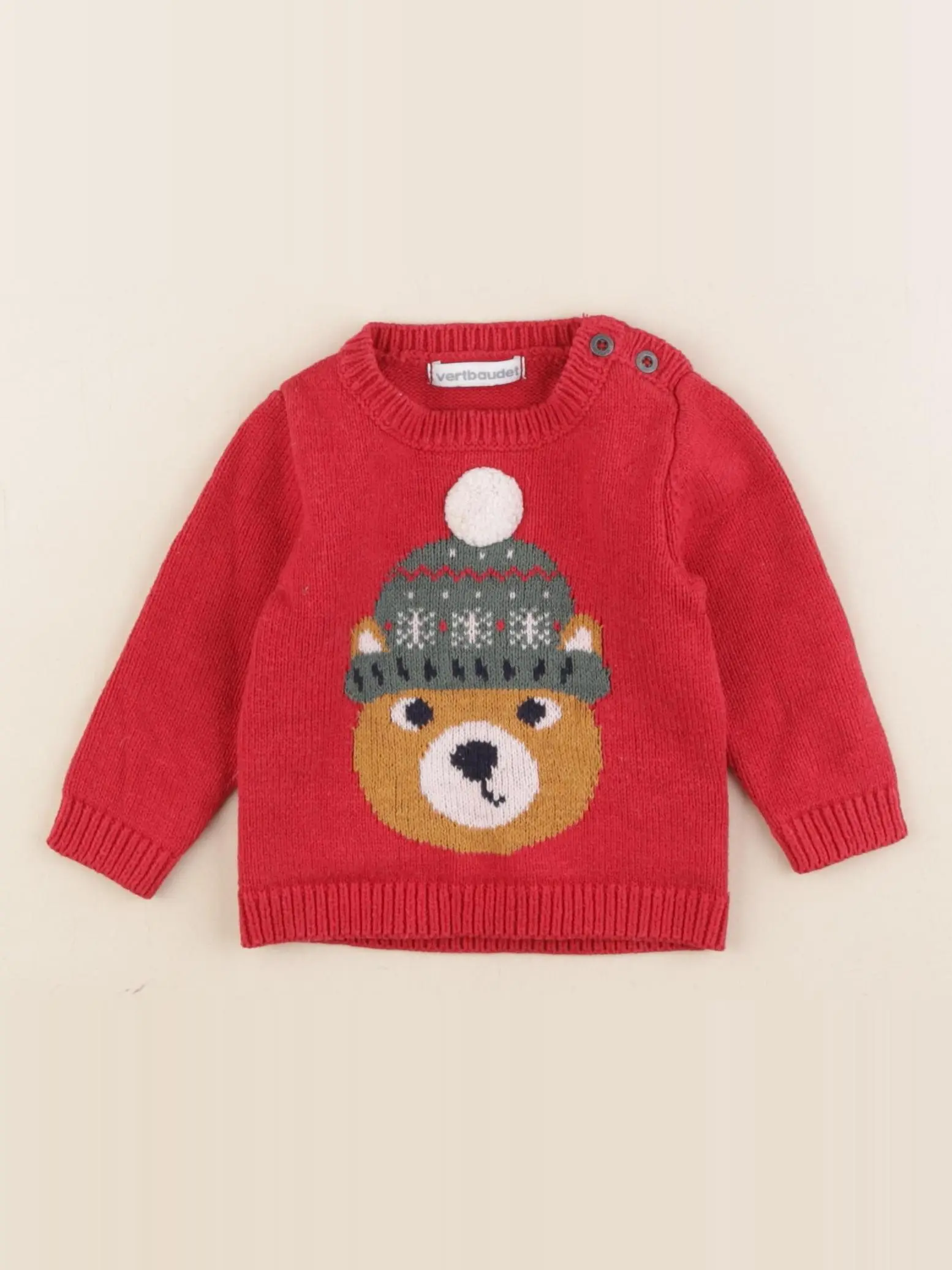 Pull rouge