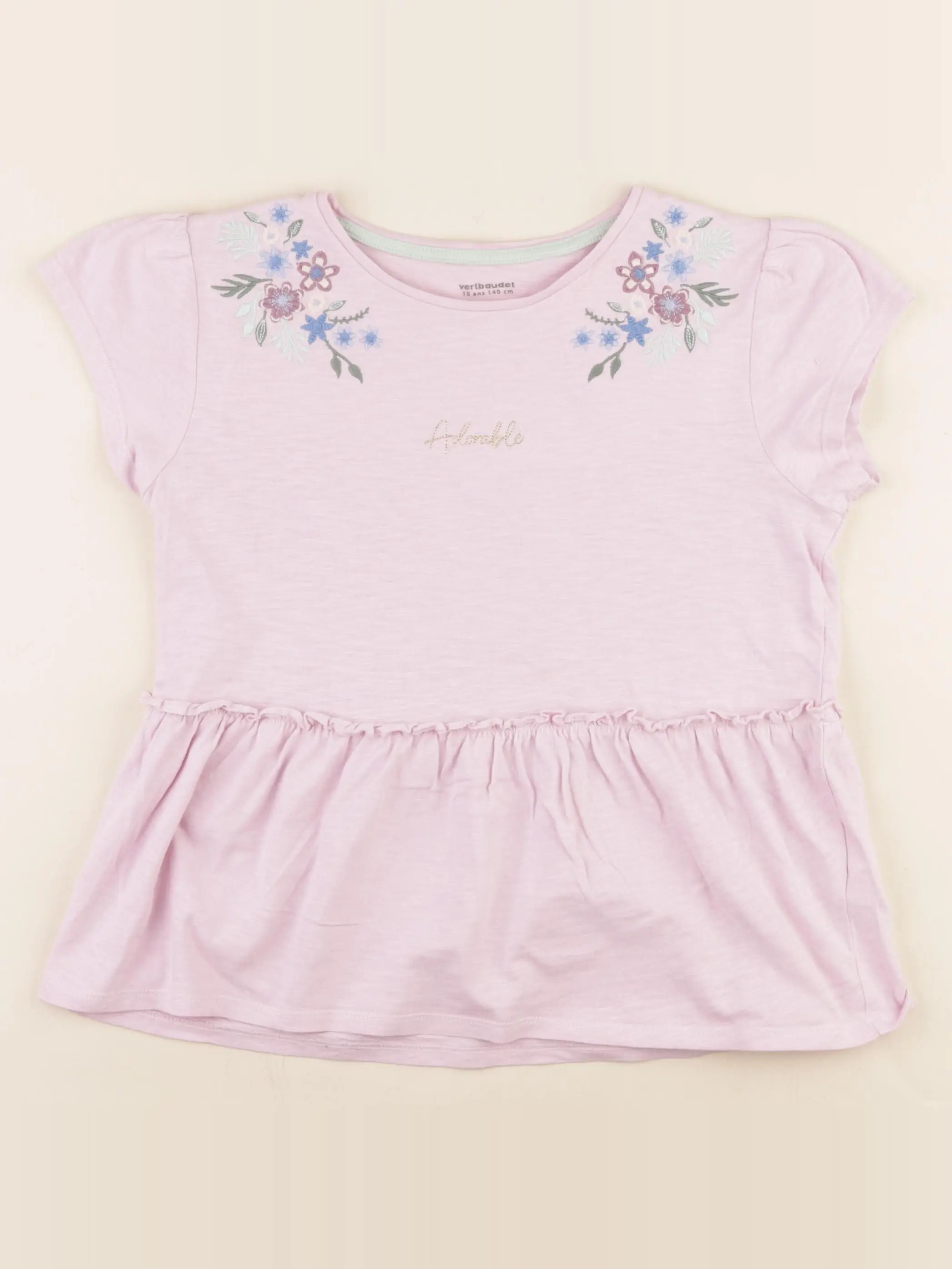 Tee-shirt rose