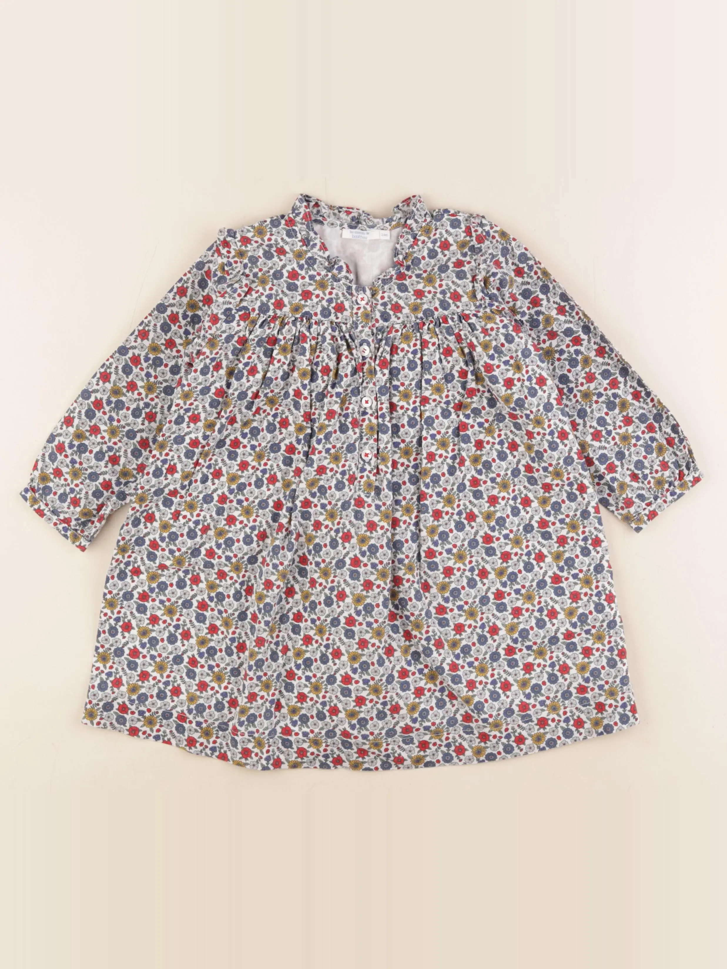 Robe multicolore