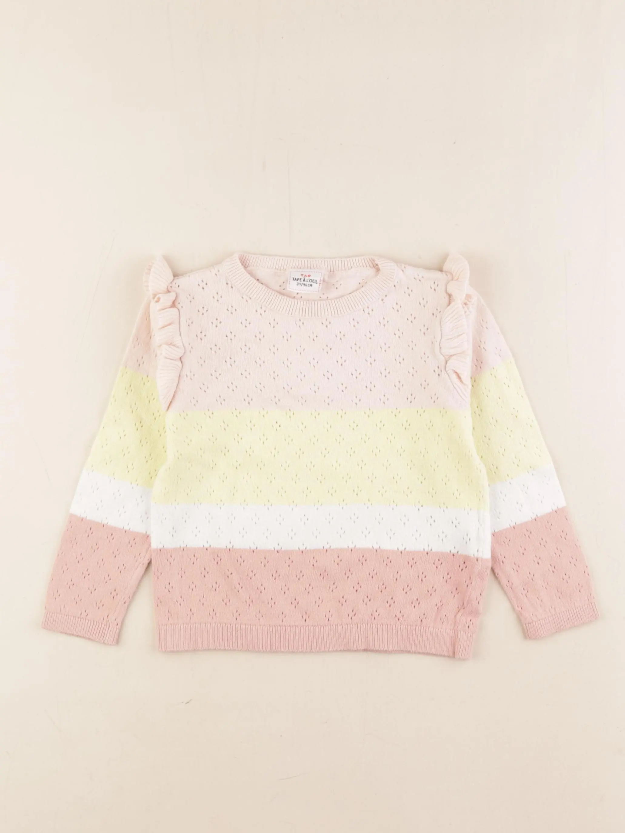 Pull multicolore