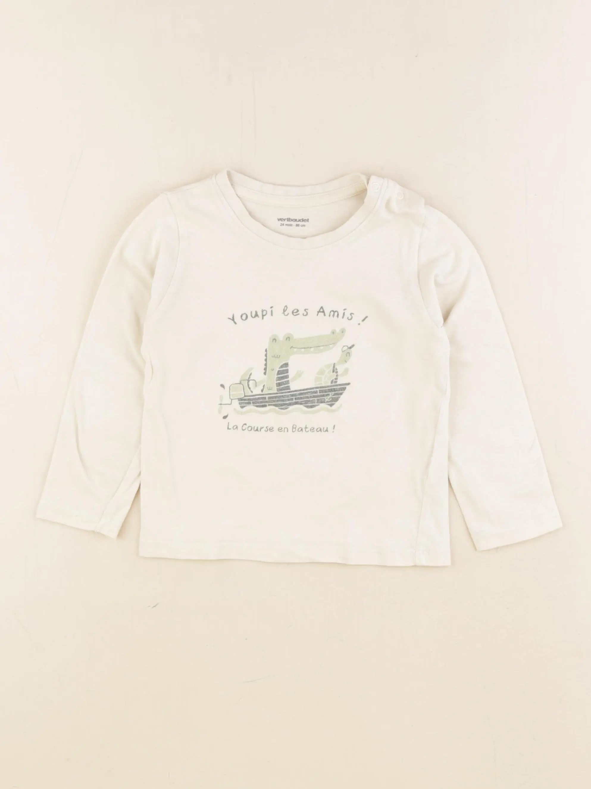 Tee-shirt beige