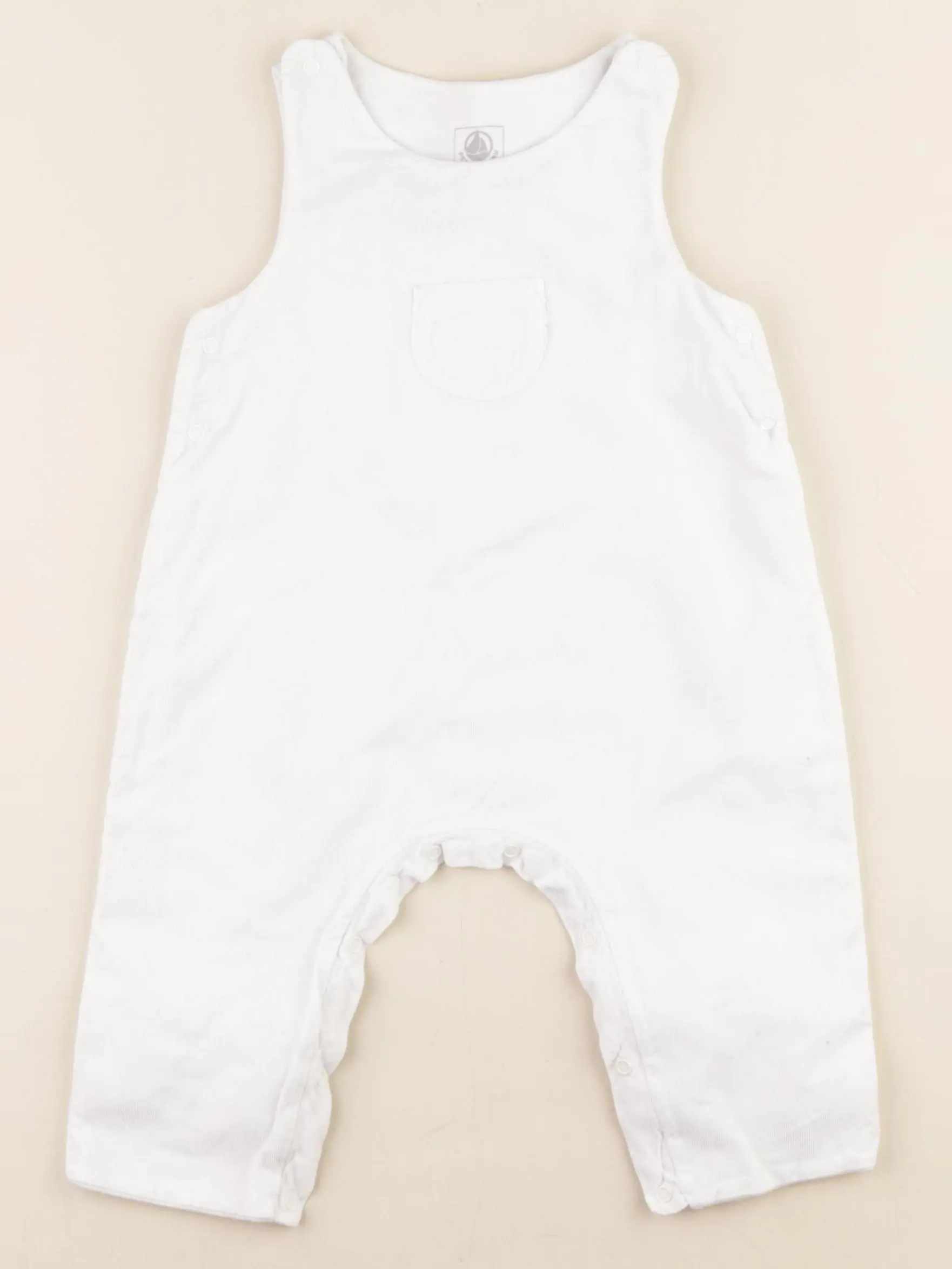 Salopette blanc