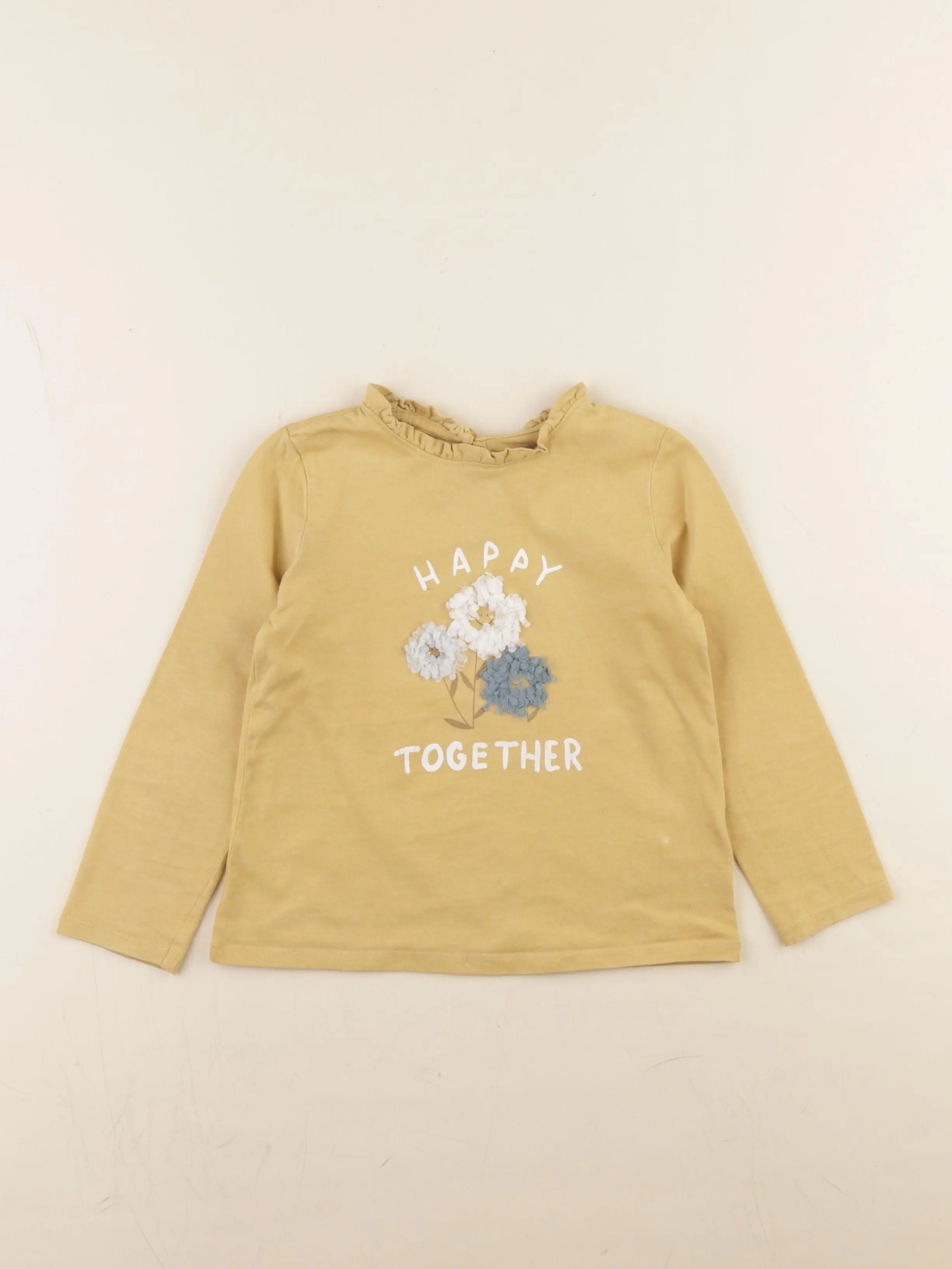 Tee-shirt jaune