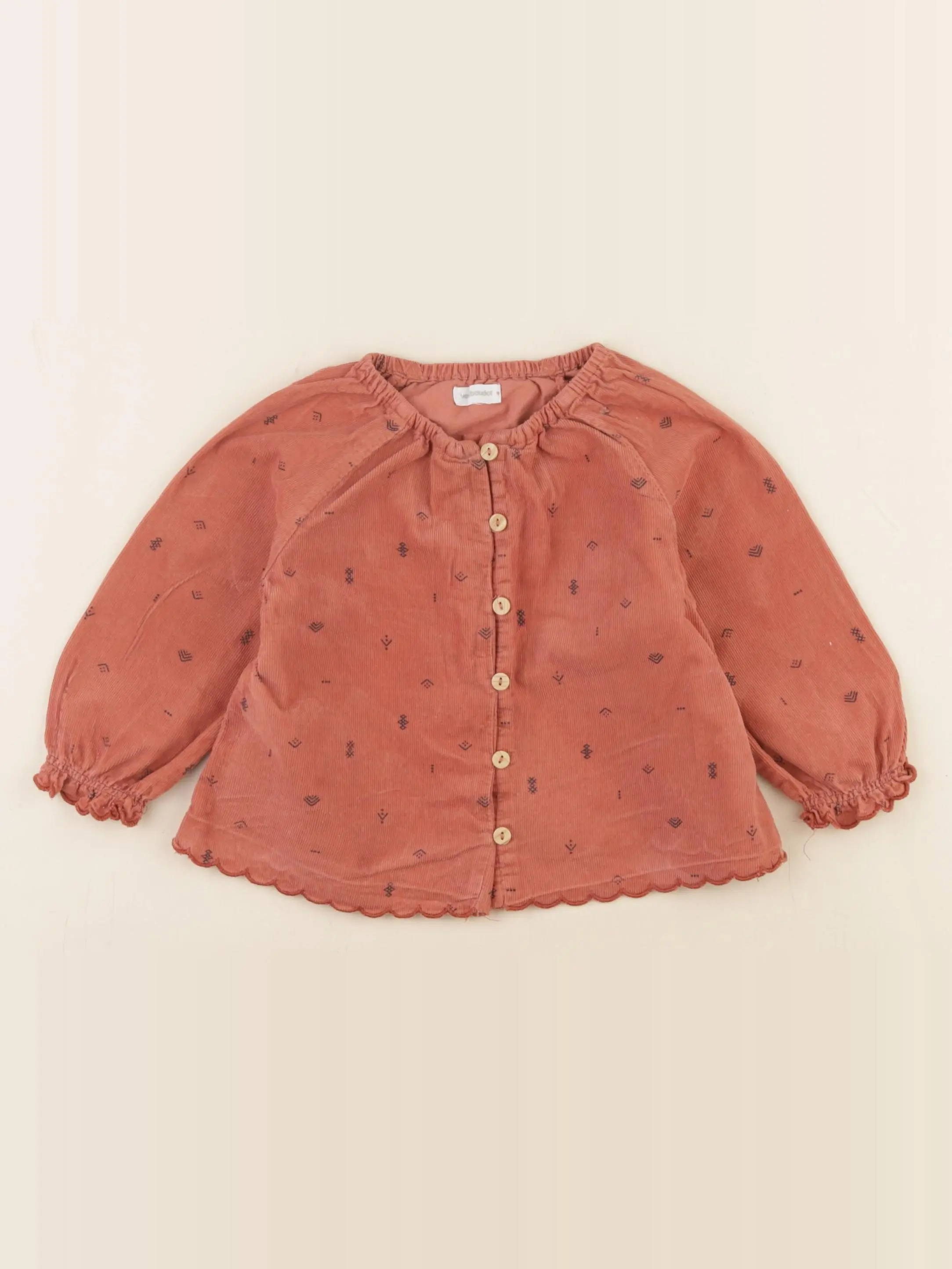 Blouse marron