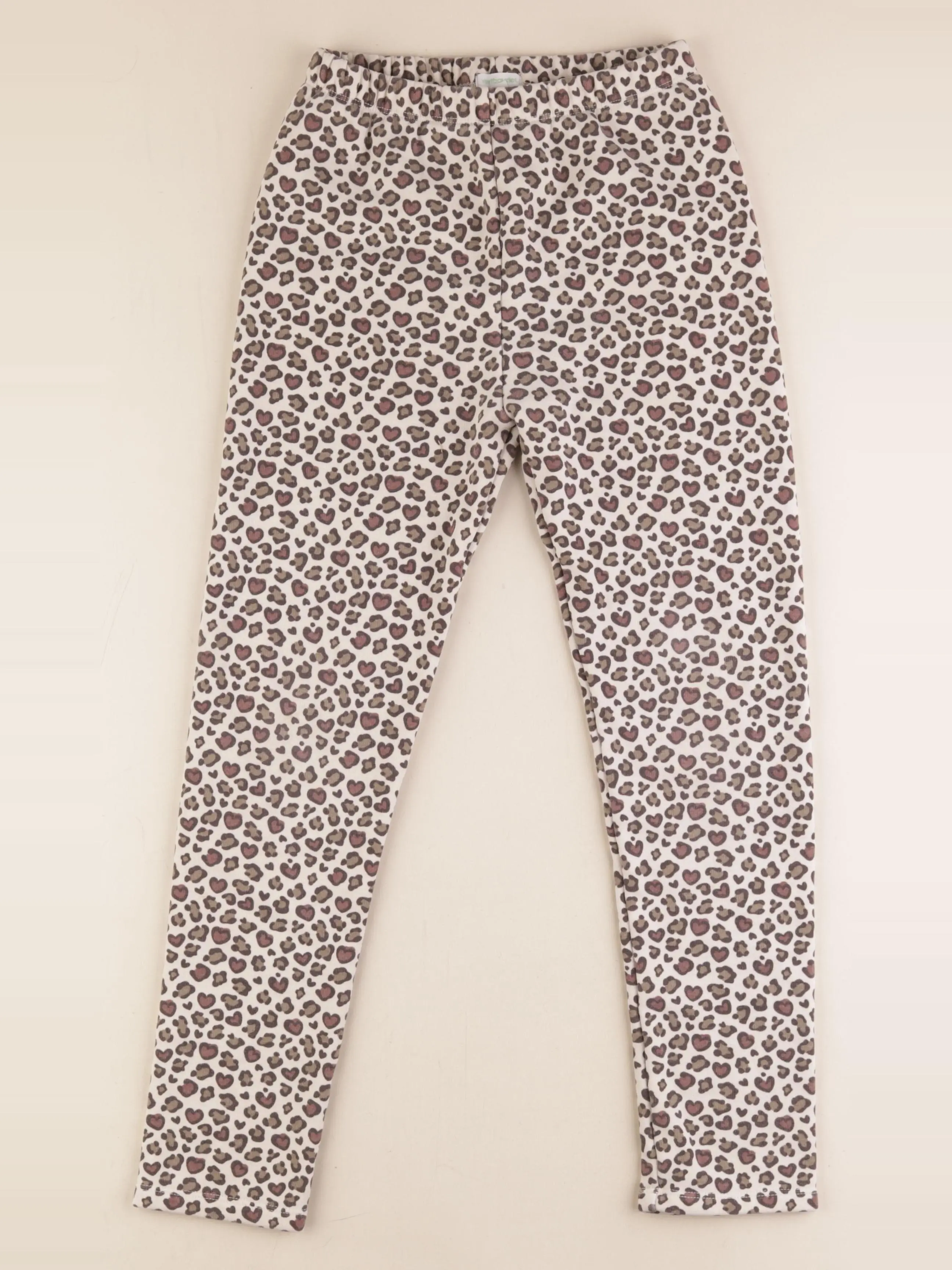 Legging doublé marron