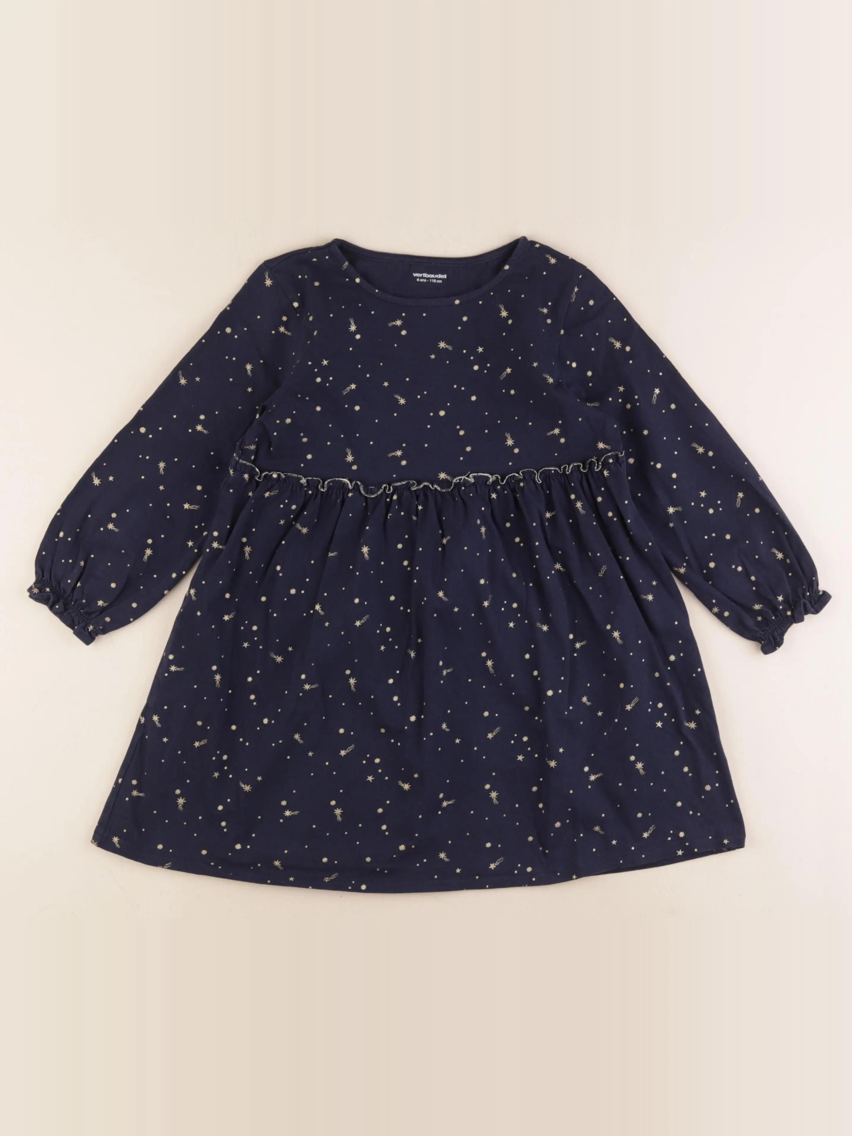 Robe bleu, or