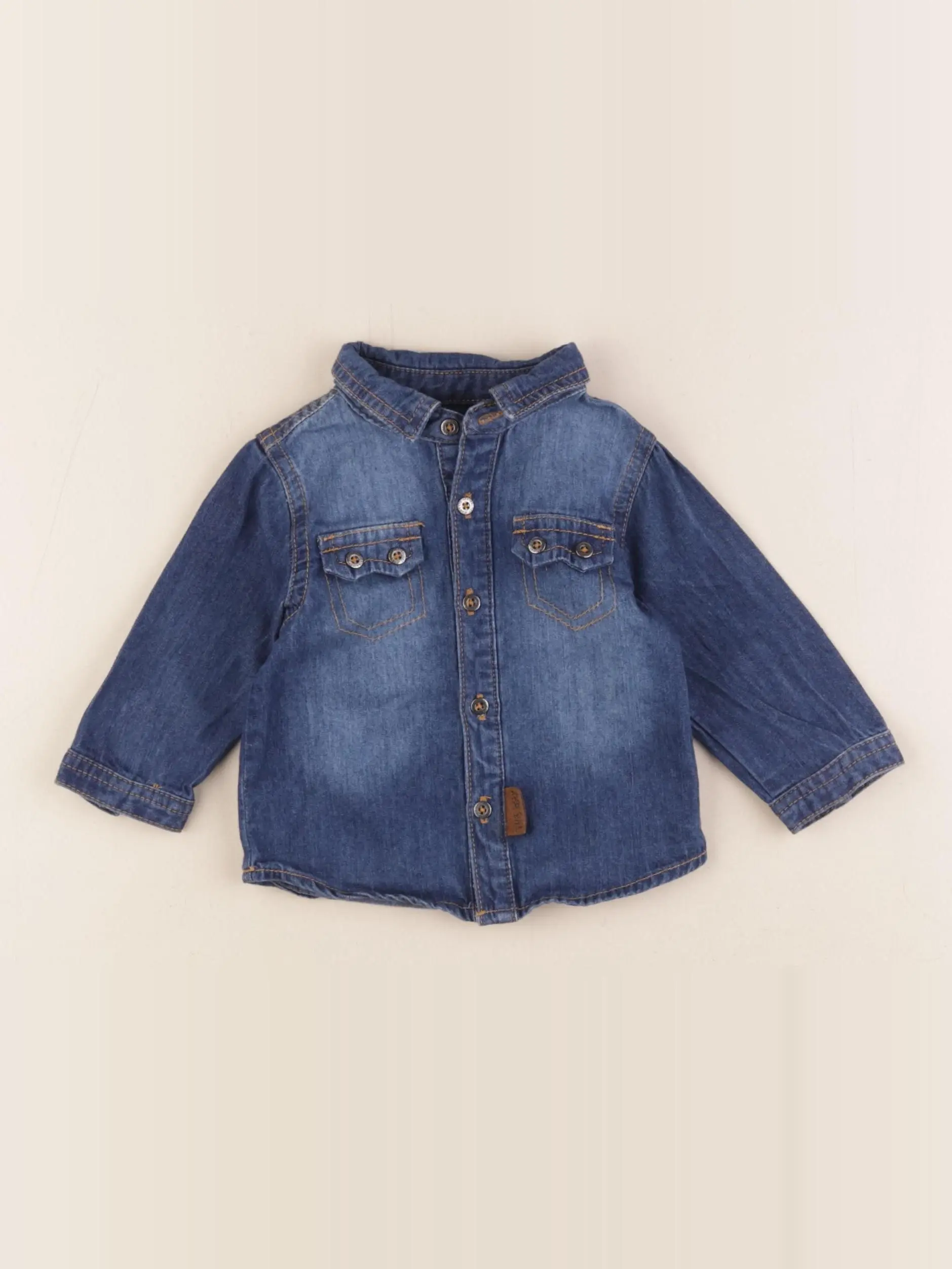 Chemise bleu