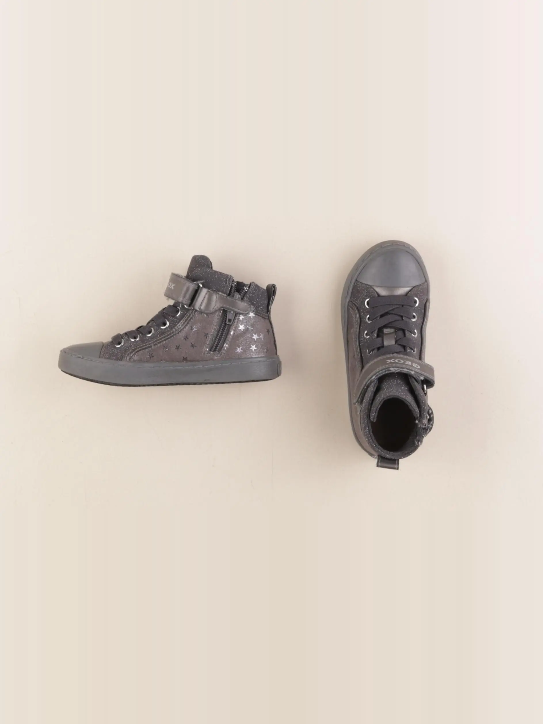 Boots gris, argent - Image 2