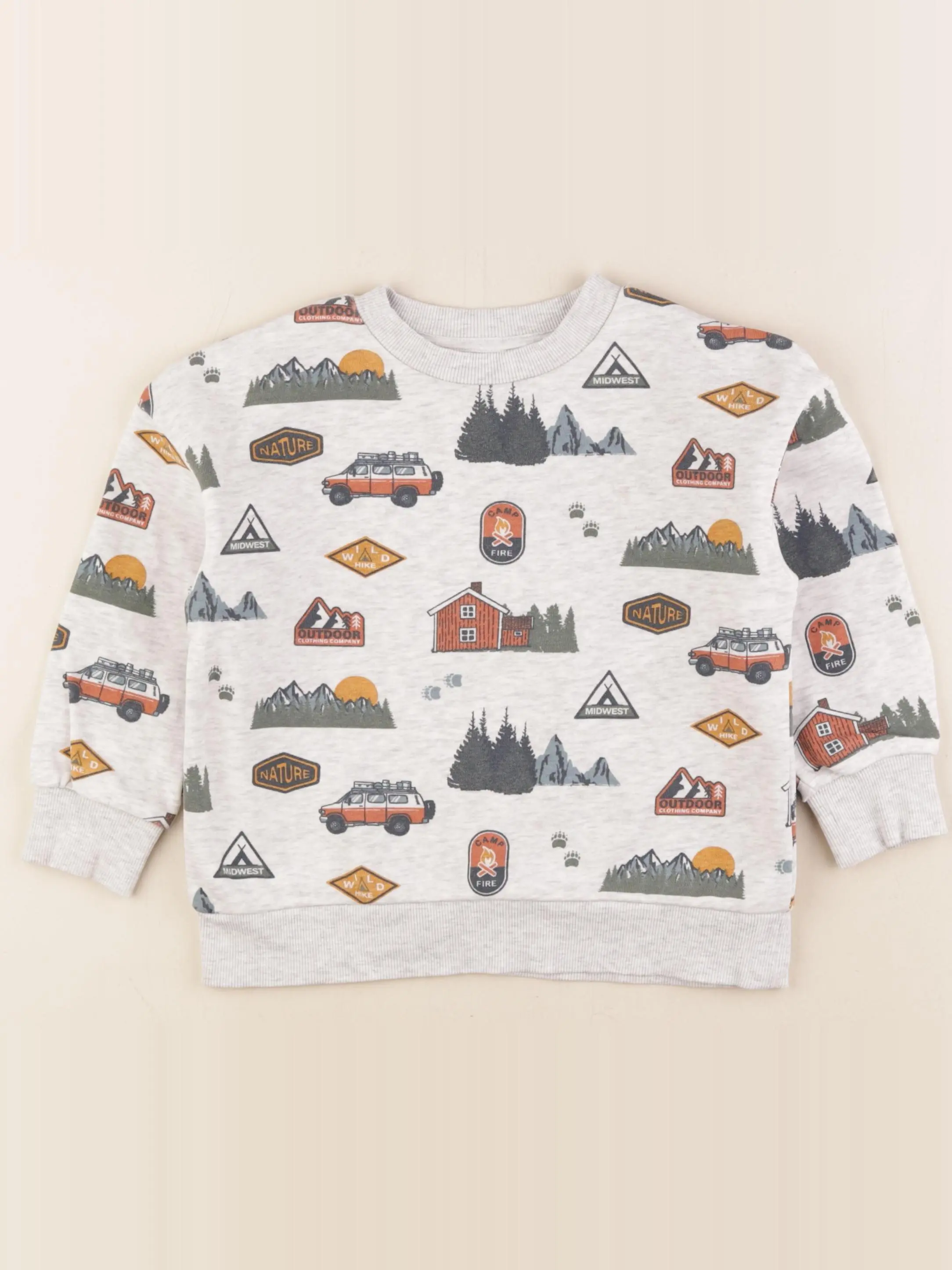 Sweat multicolore