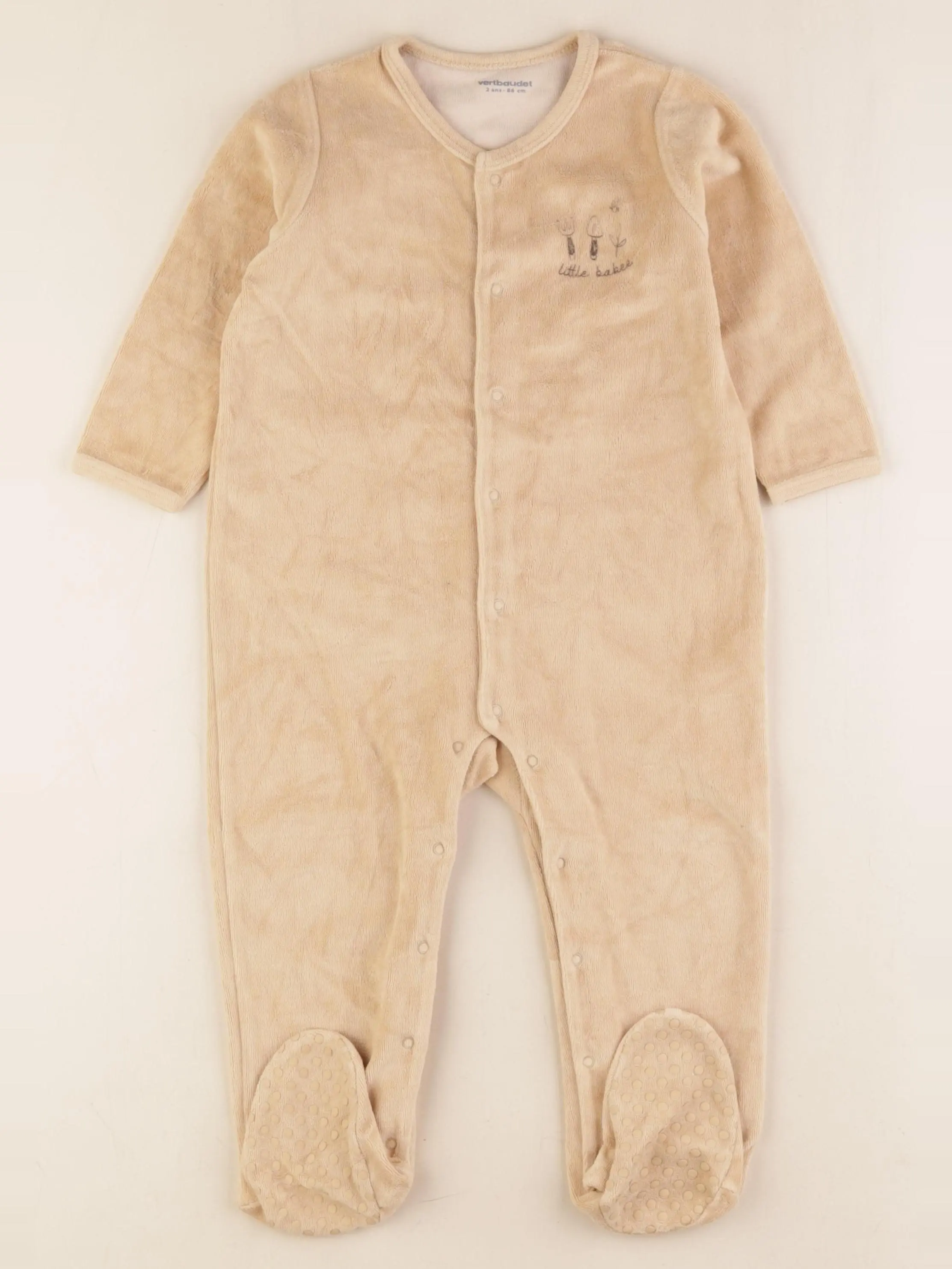 Pyjama velours marron