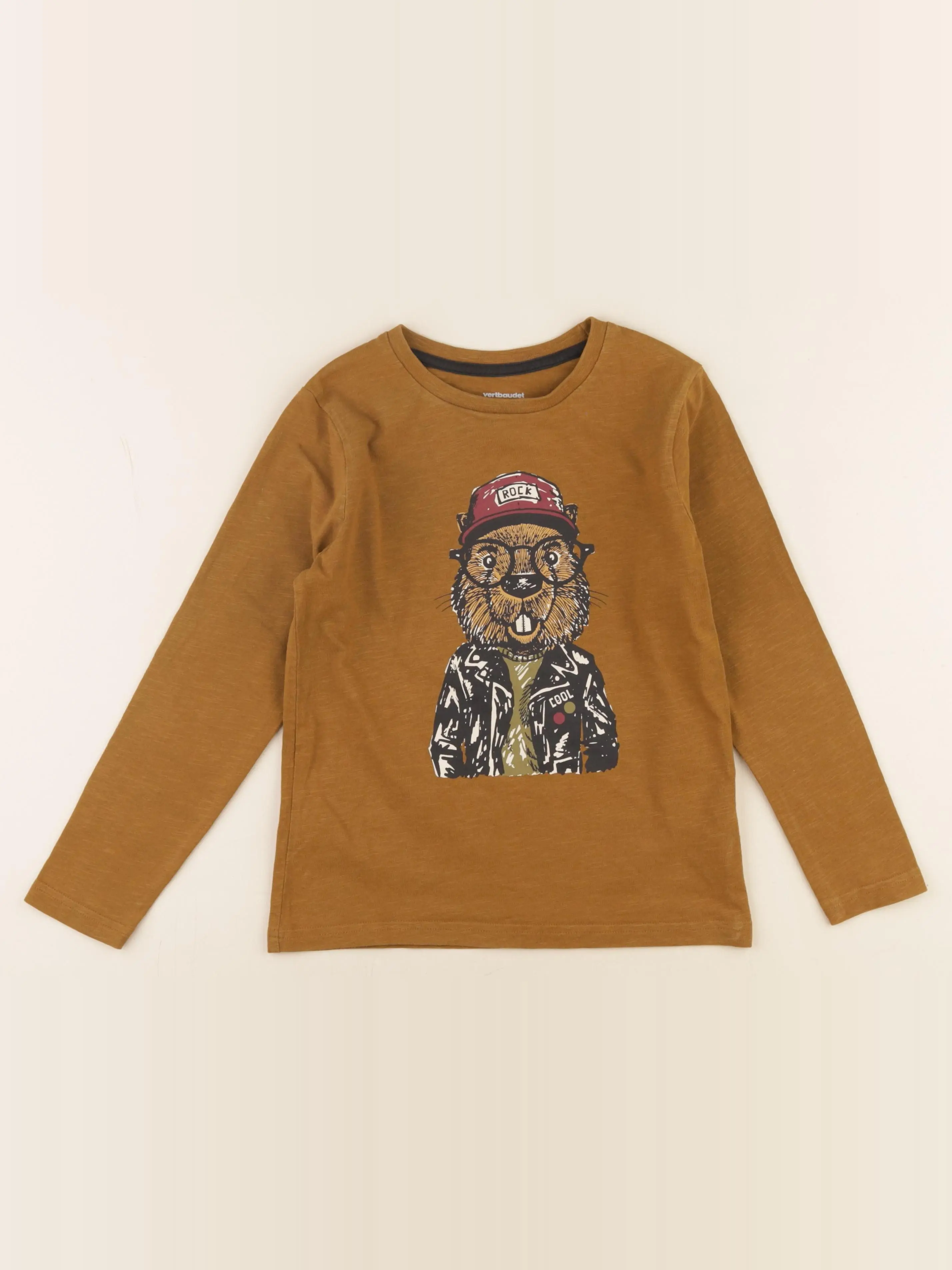 Tee-shirt marron
