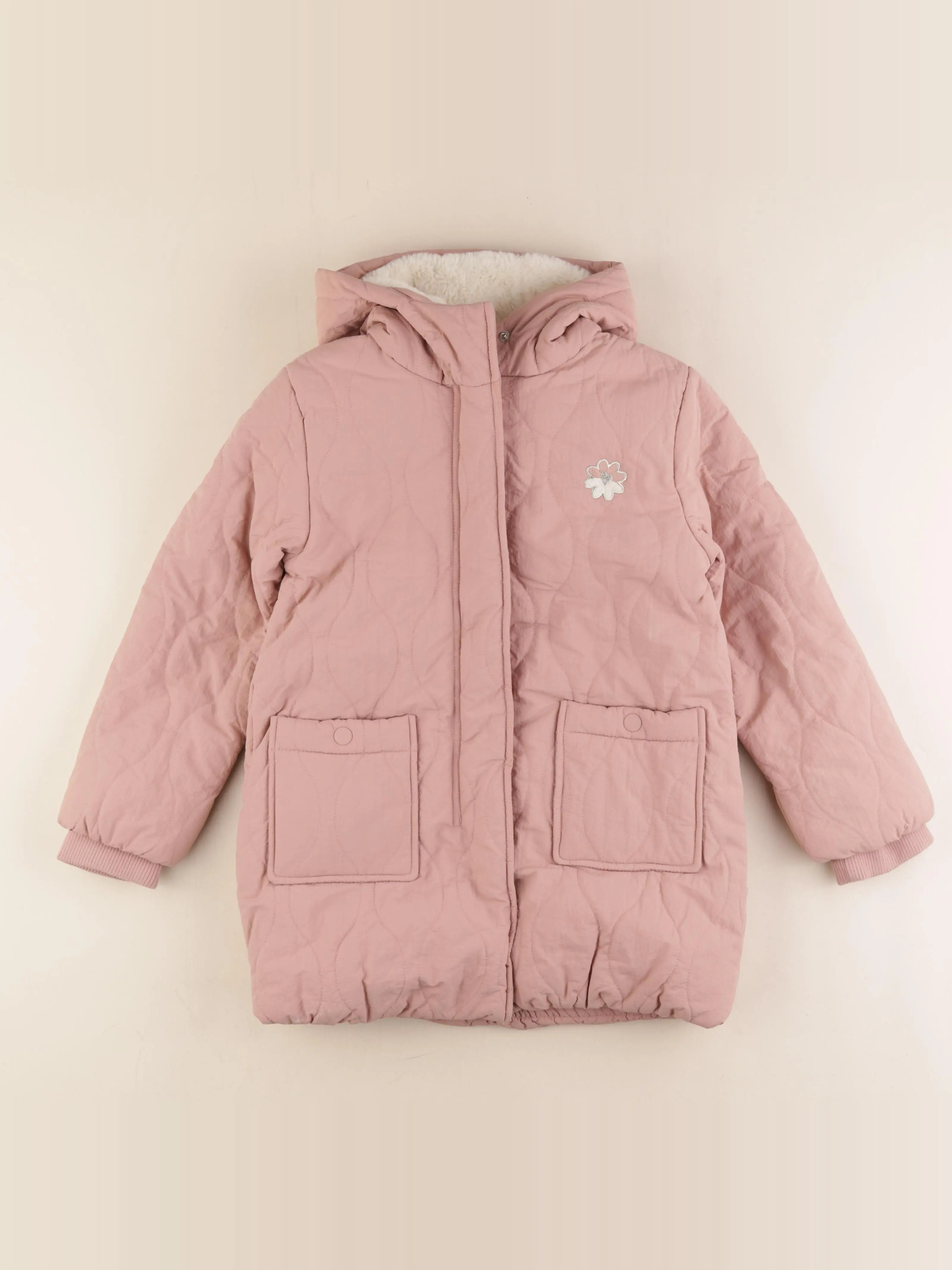 Manteau rose