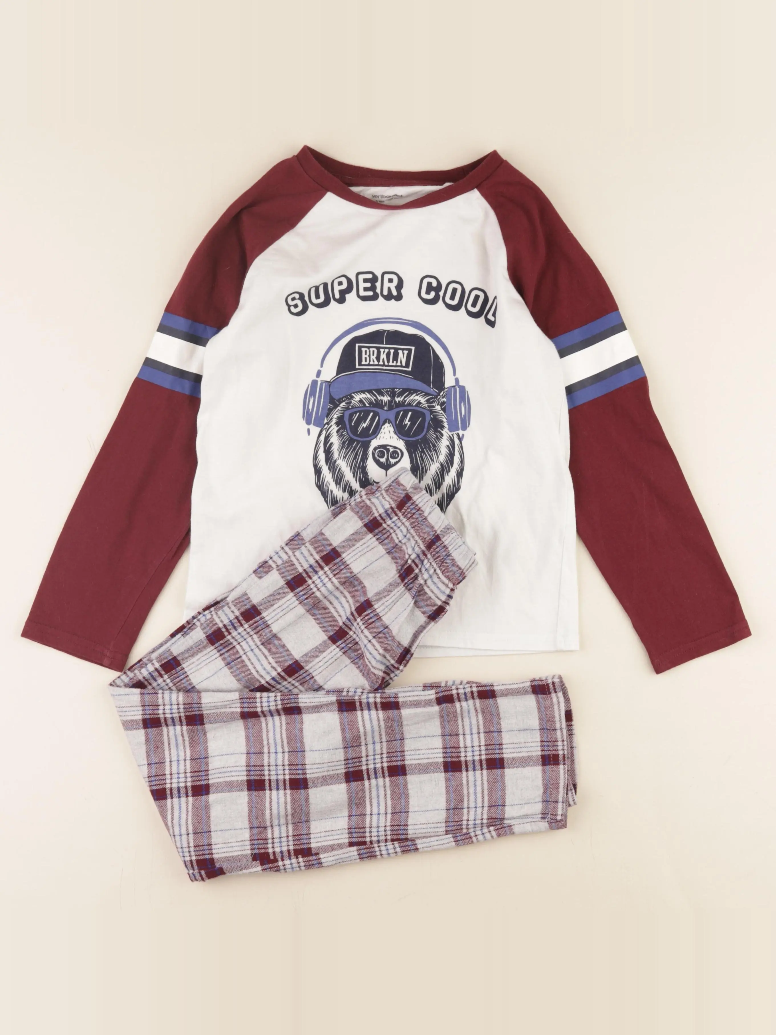 Pyjama coton multicolore