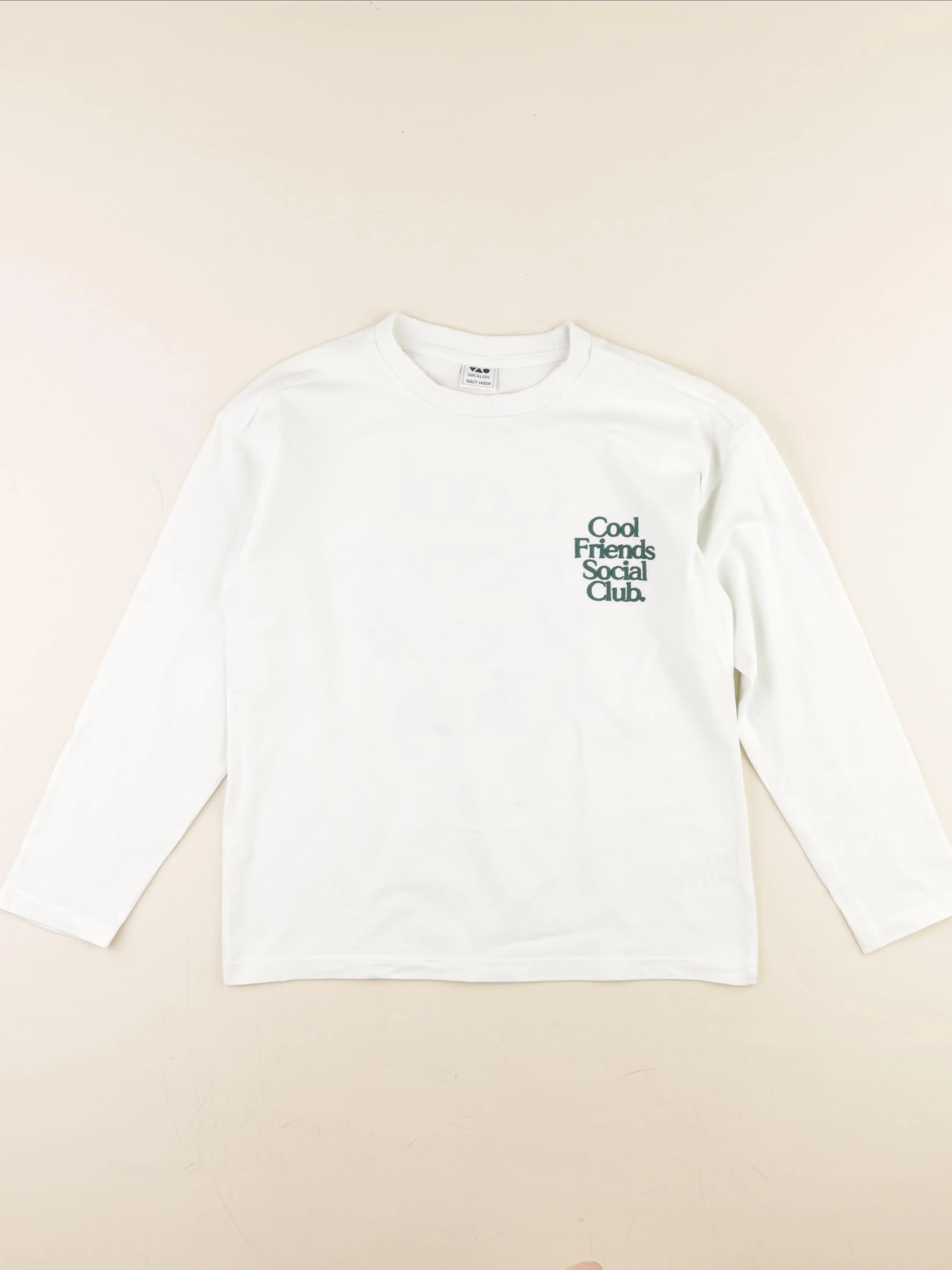 Tee-shirt imprimé au dos blanc