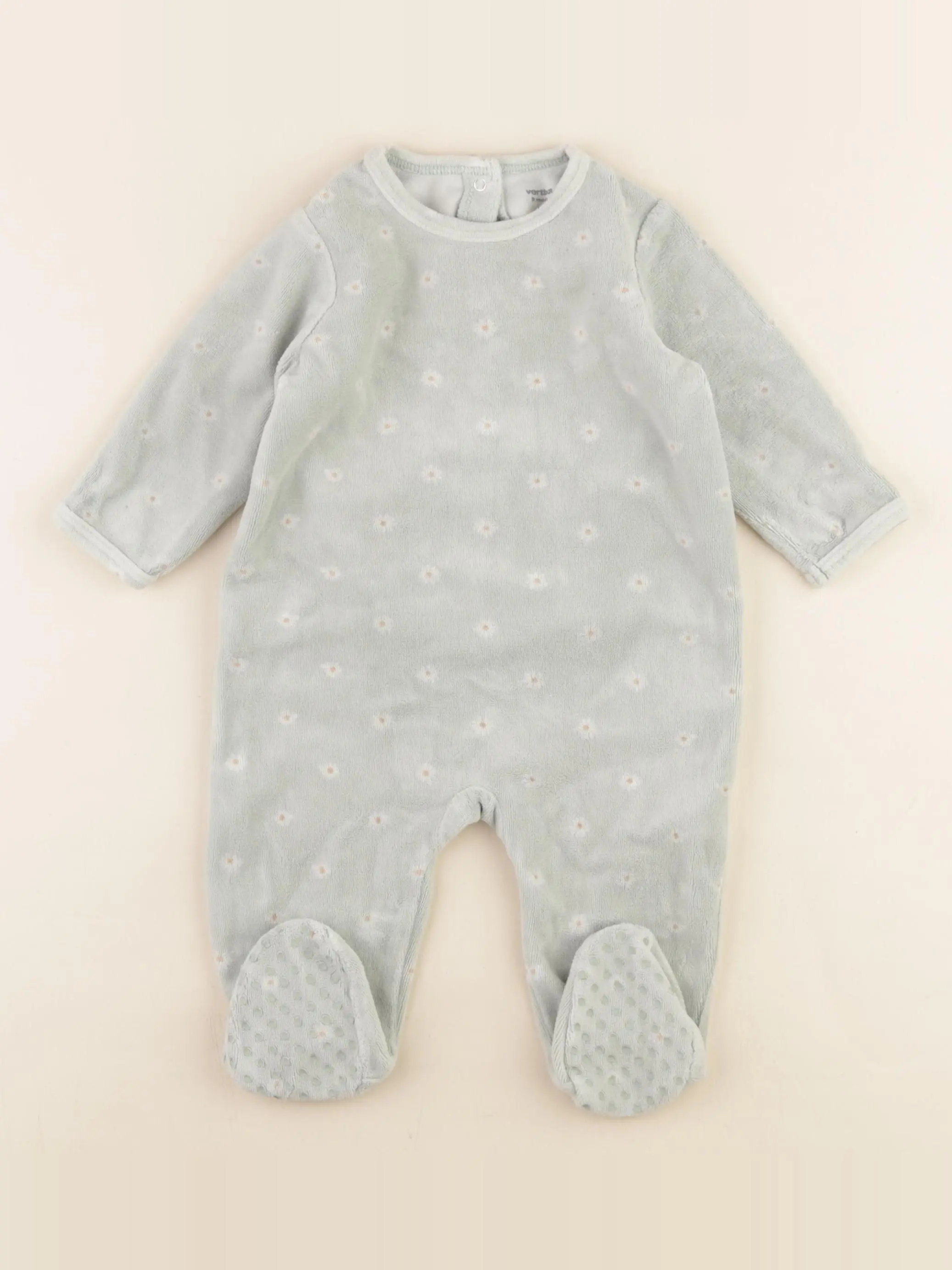 Pyjama velours vert