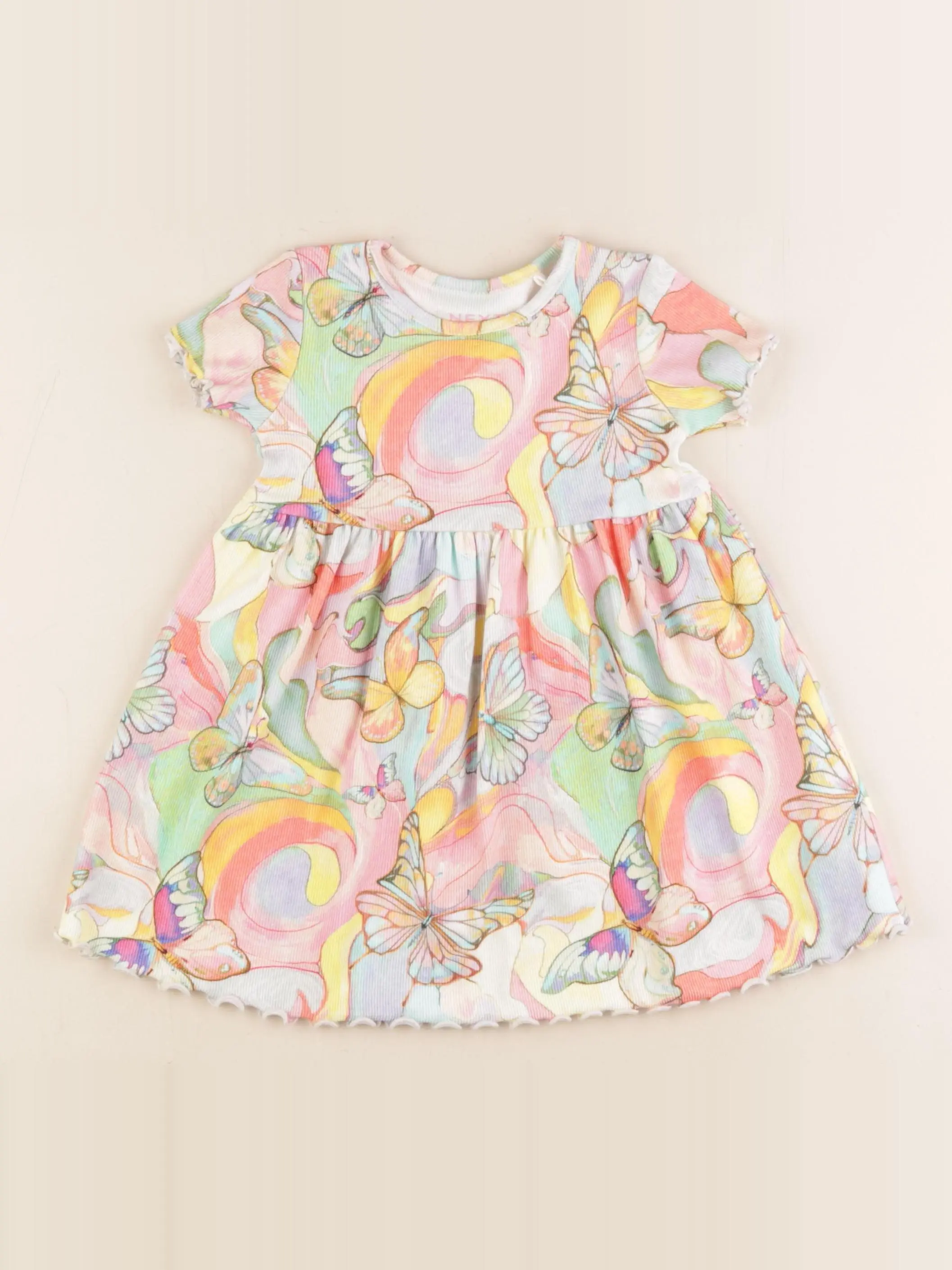 Robe multicolore