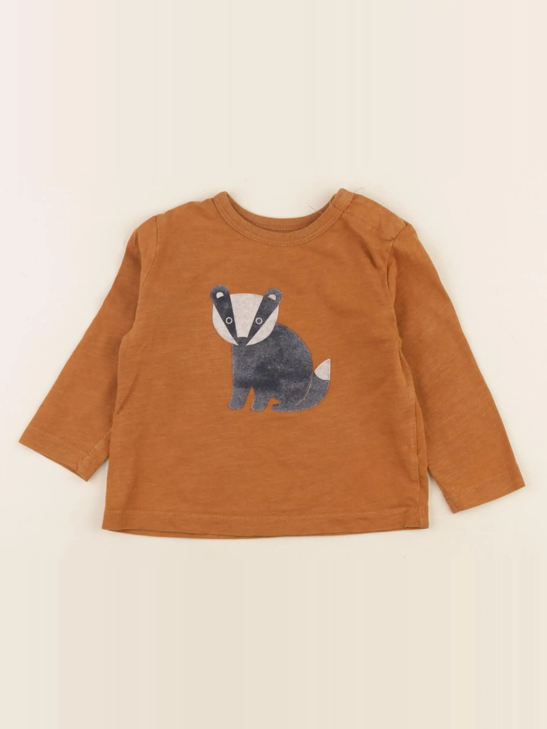 Tee-shirt marron