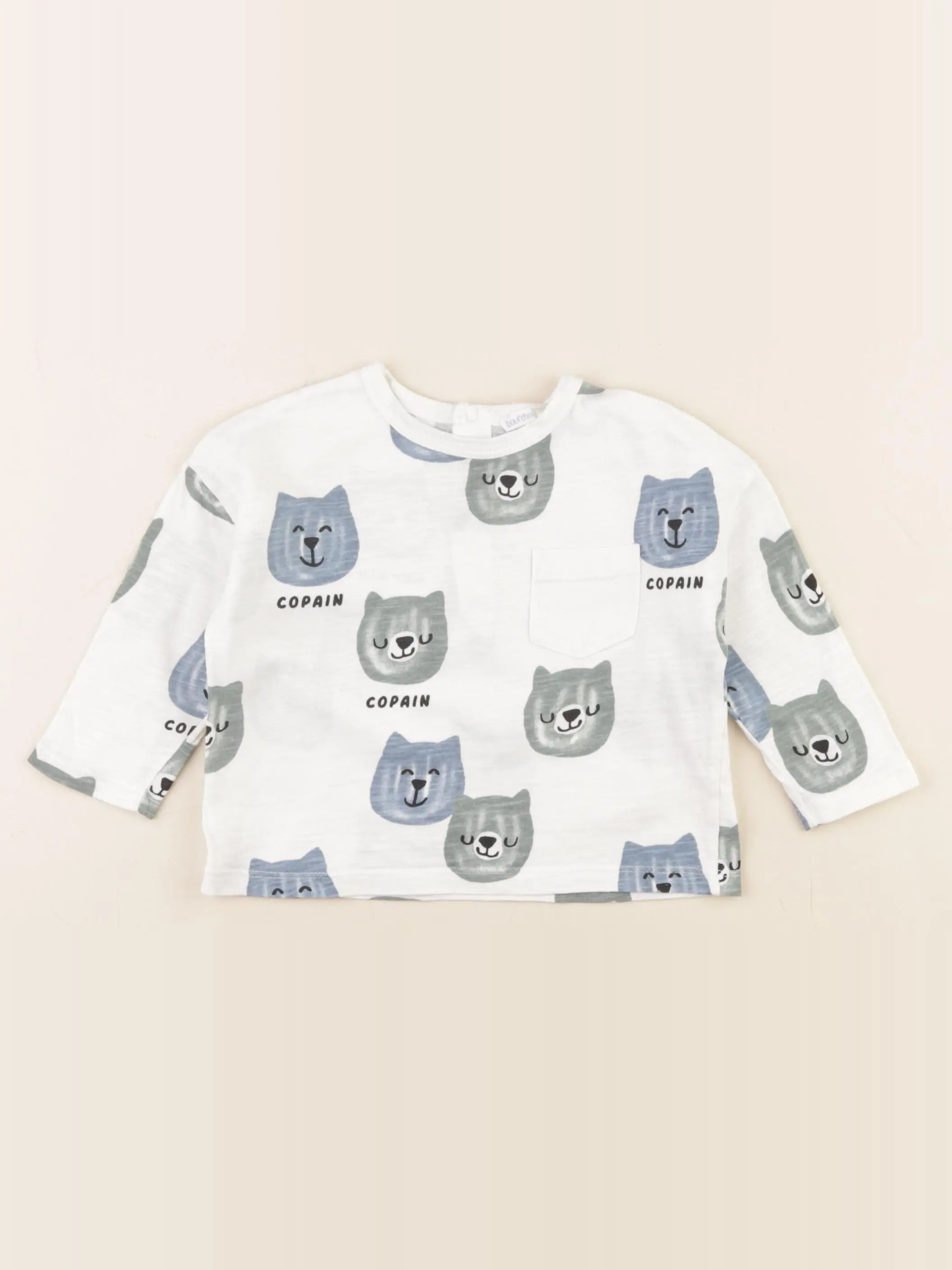 Tee-shirt bleu