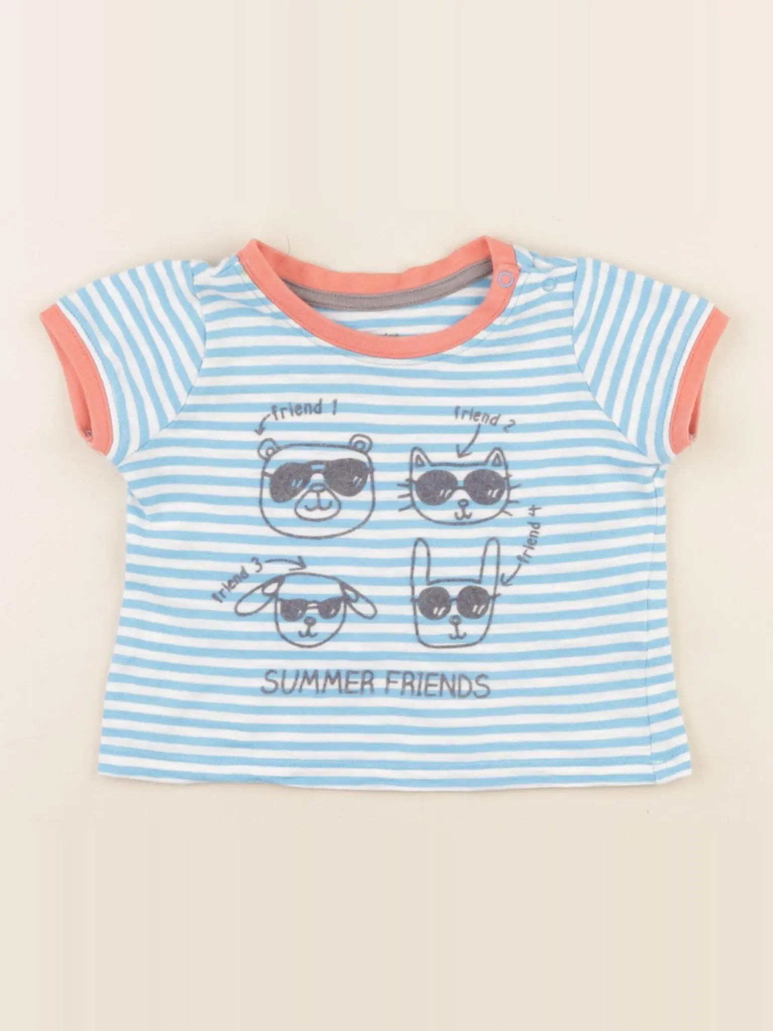 Tee-shirt bleu