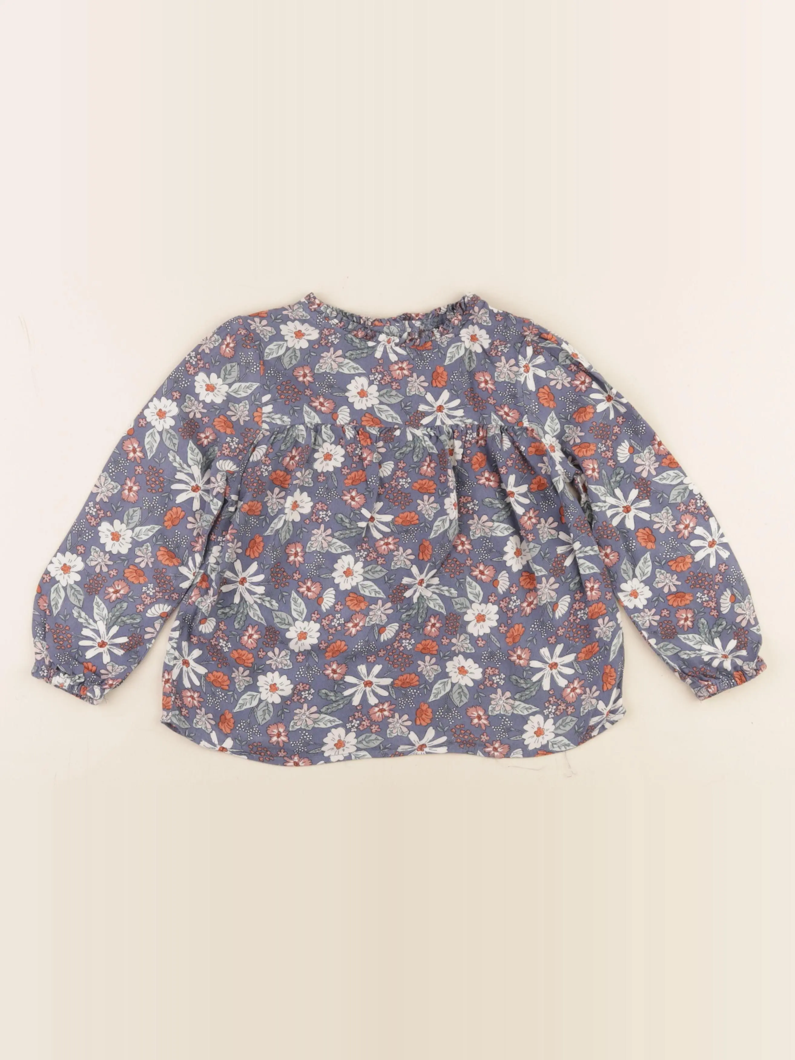 Blouse bleu