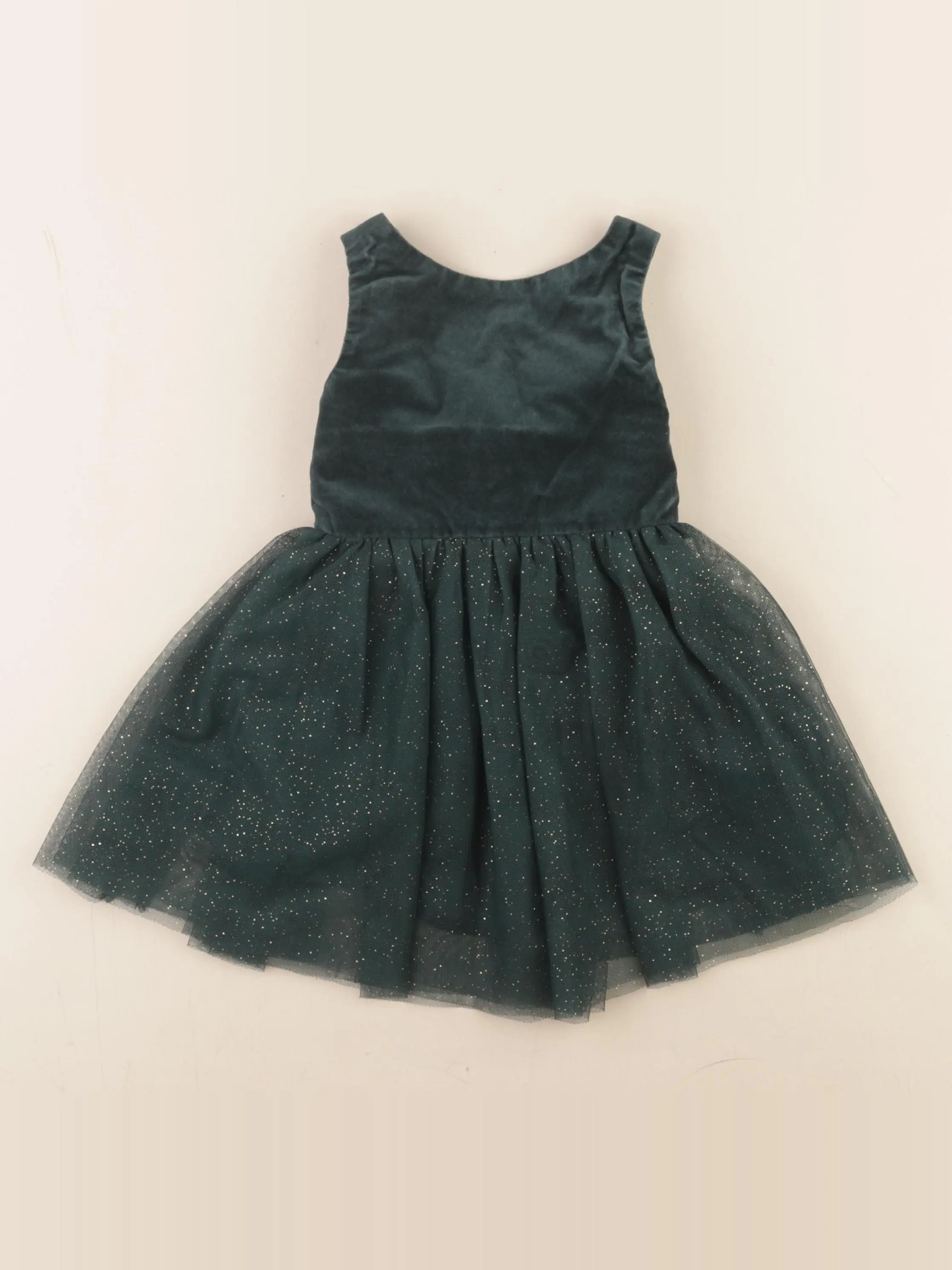 Robe vert, or
