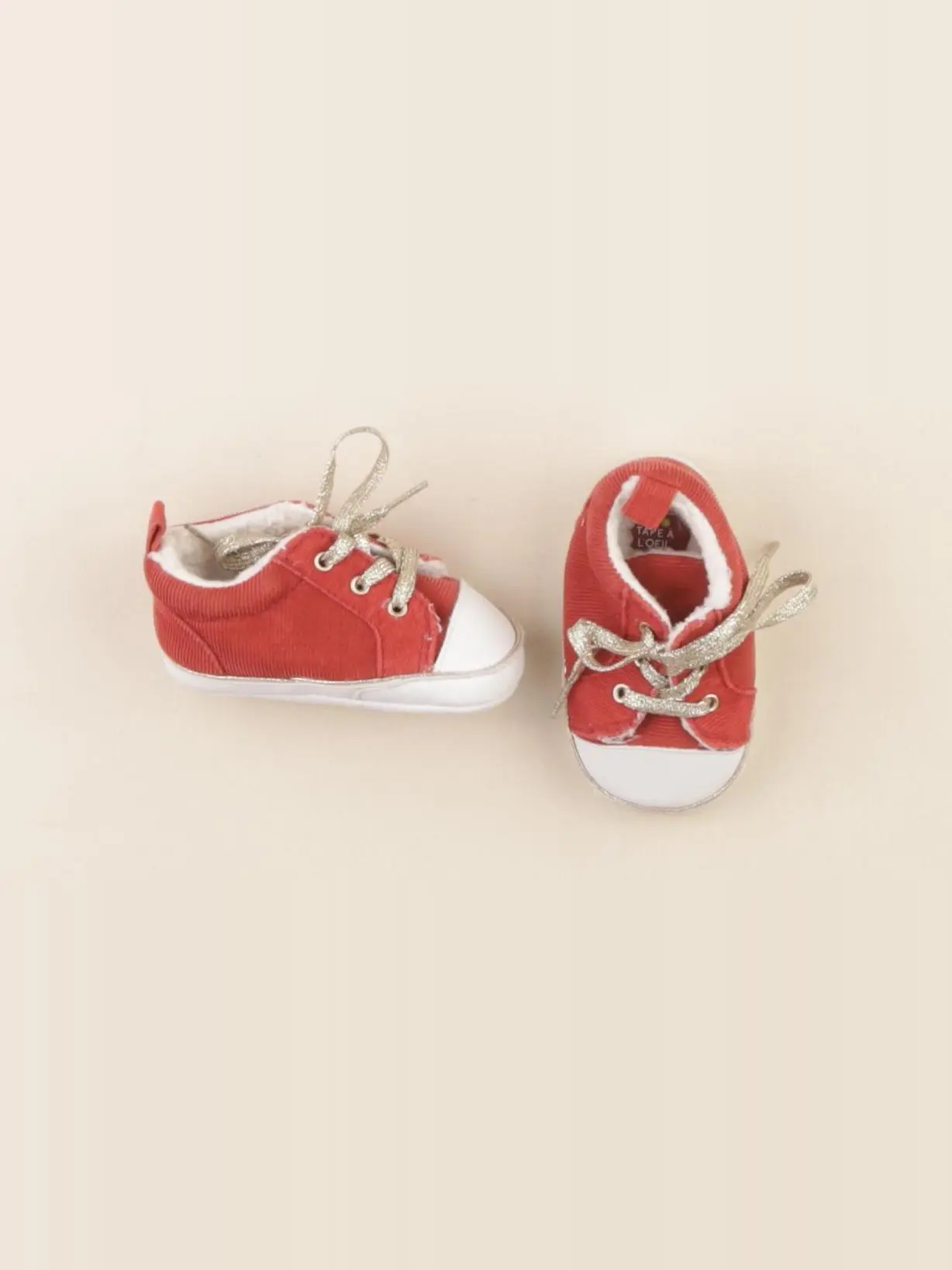 Chaussons rouge