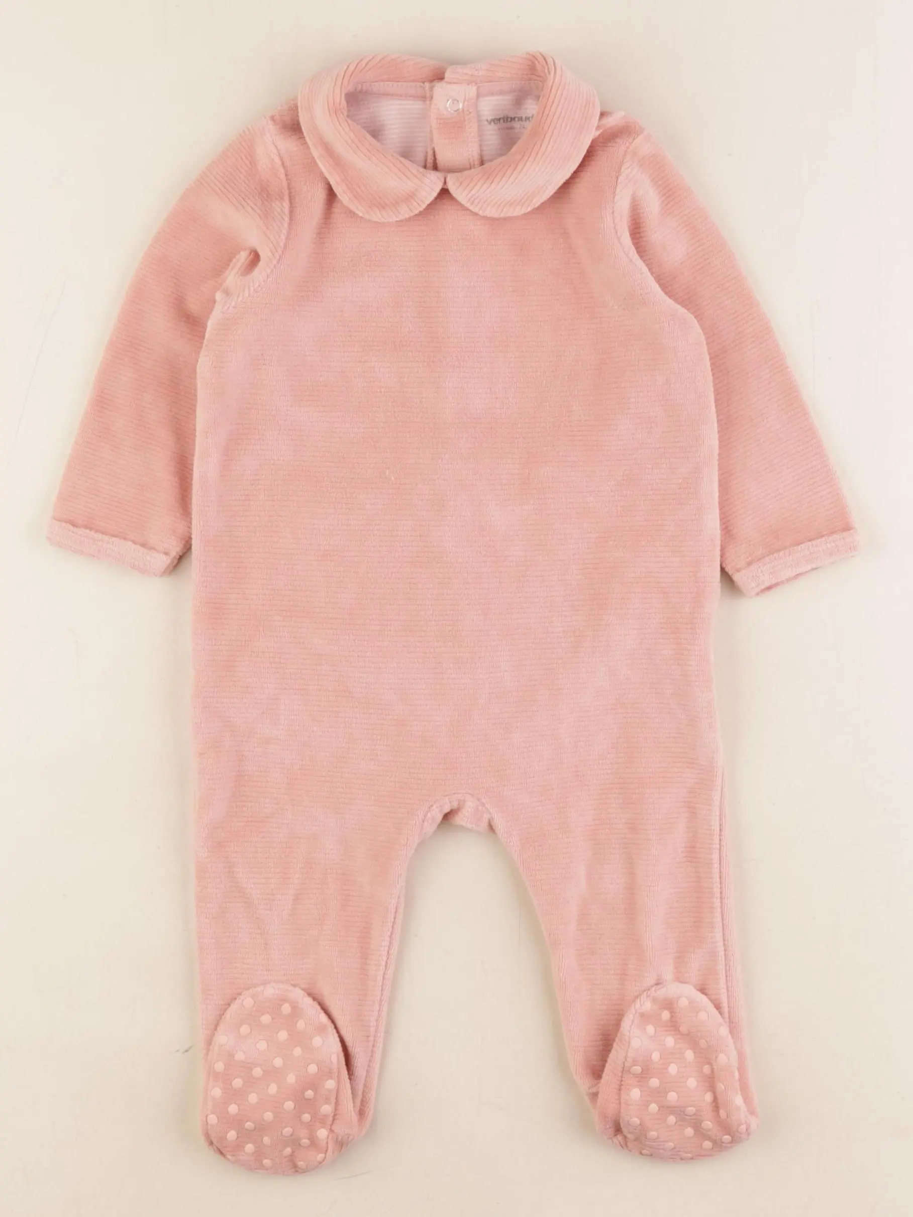 Pyjama velours rose