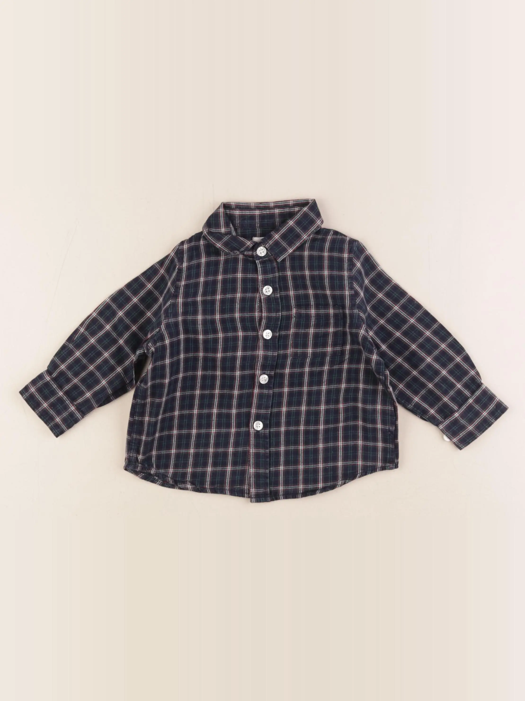 Chemise bleu