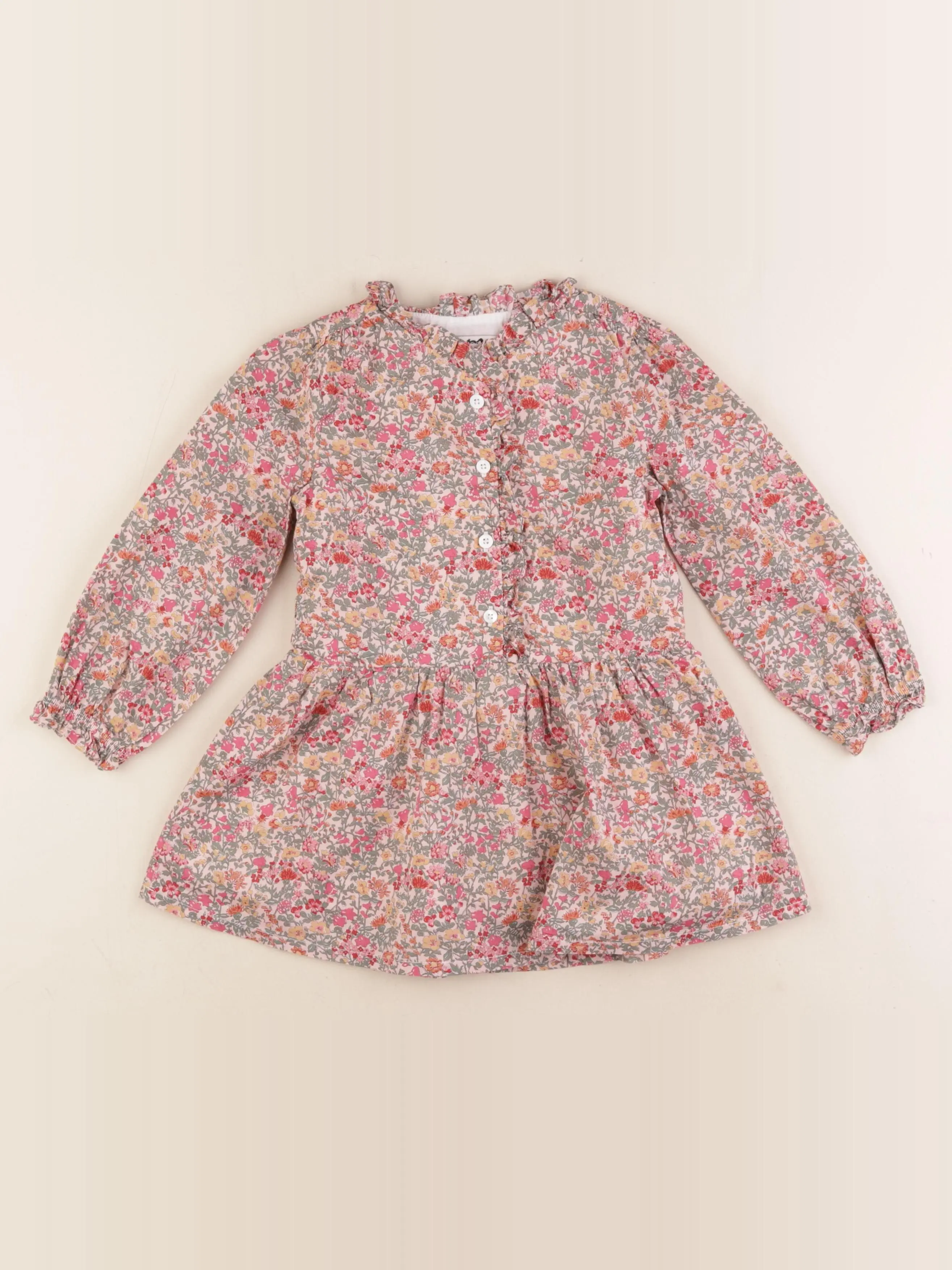 Robe multicolore