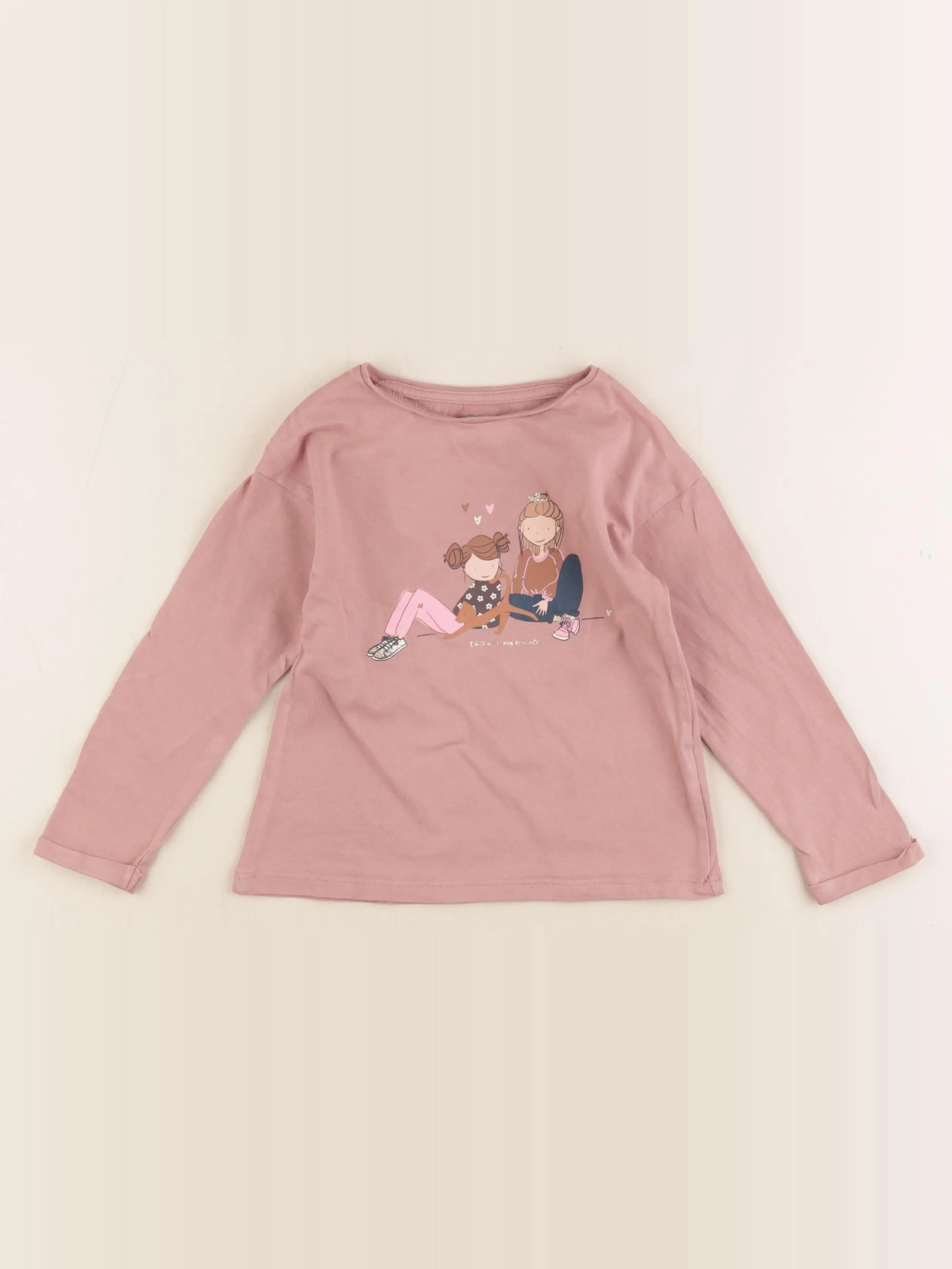 Tee-shirt rose