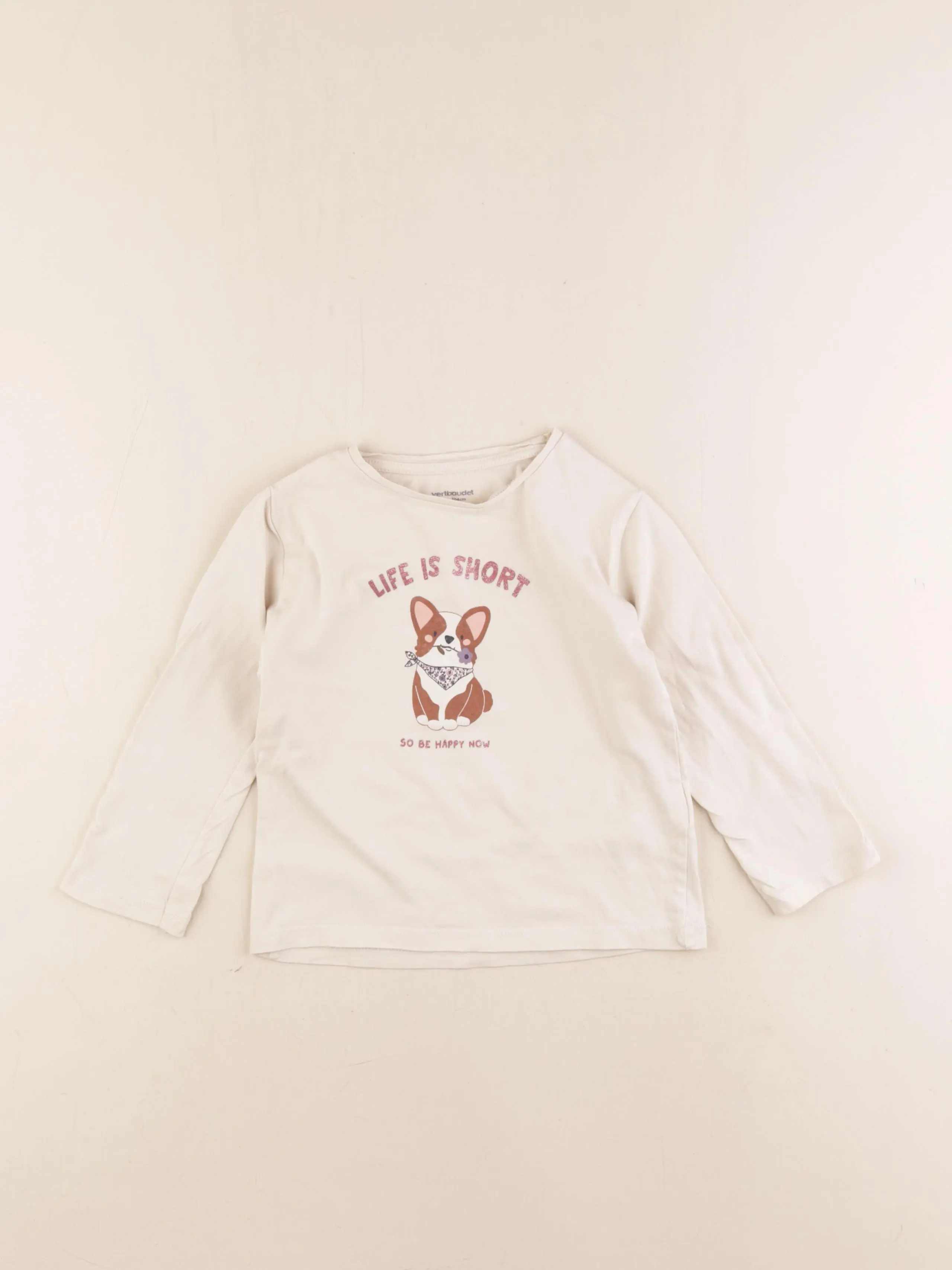 Tee-shirt beige