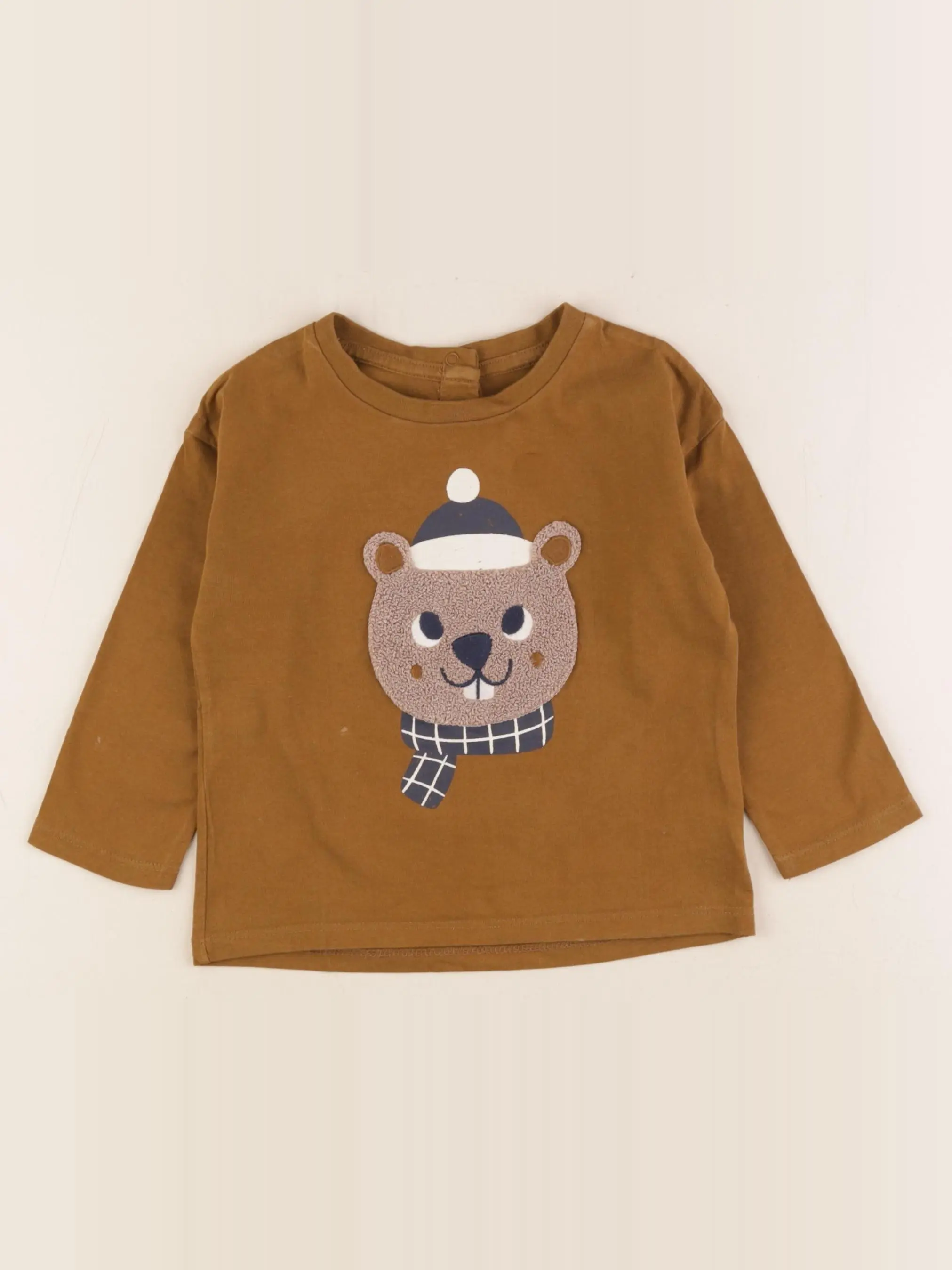 Tee-shirt marron