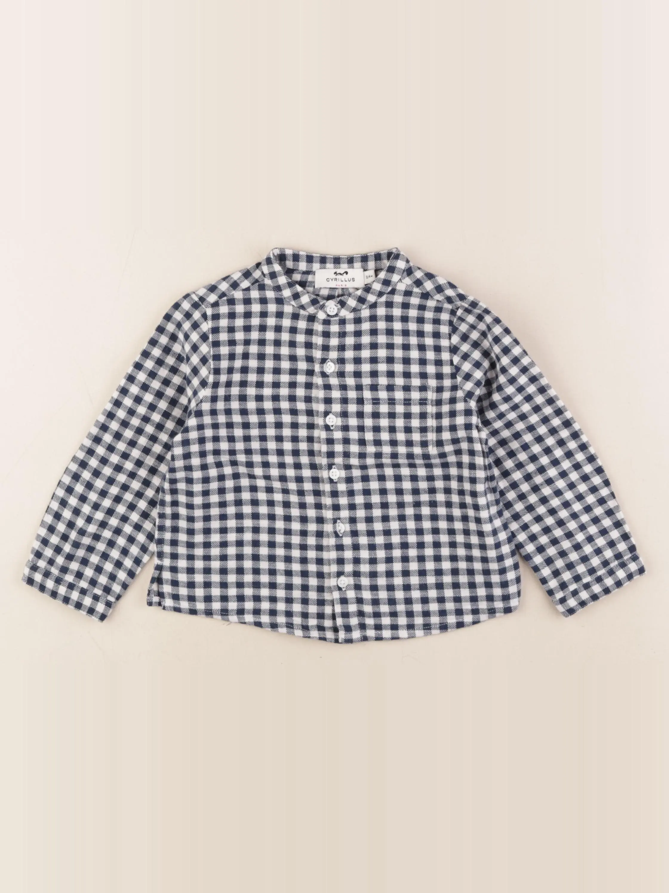 Chemise bleu
