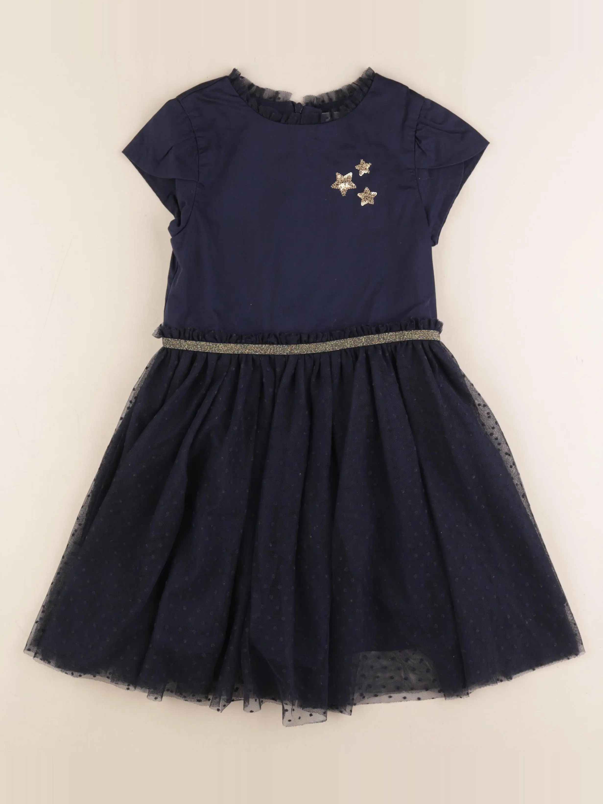 Robe bleu, or