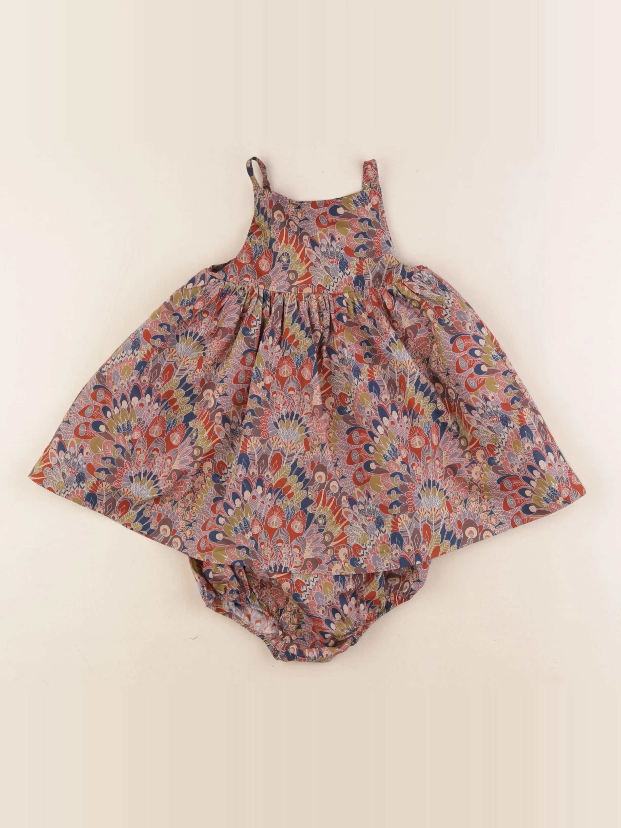 Robe multicolore