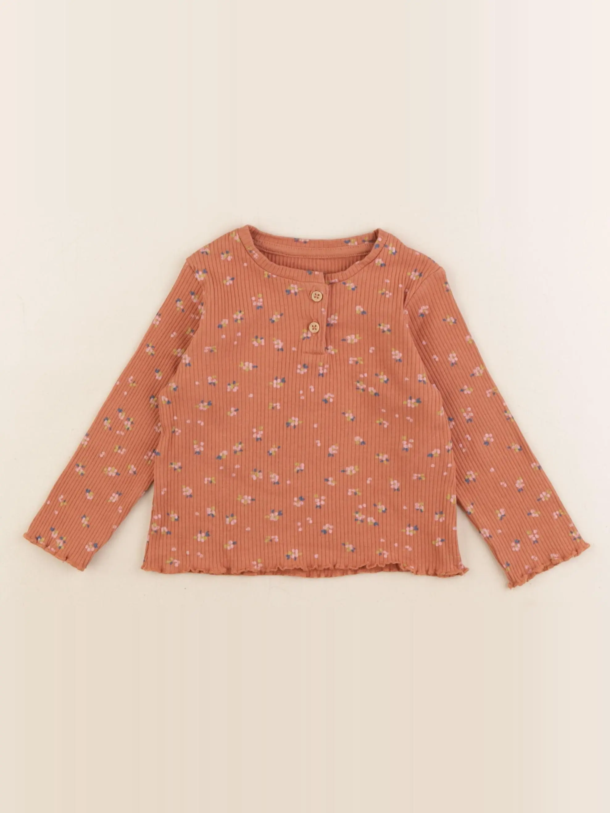 Tee-shirt marron