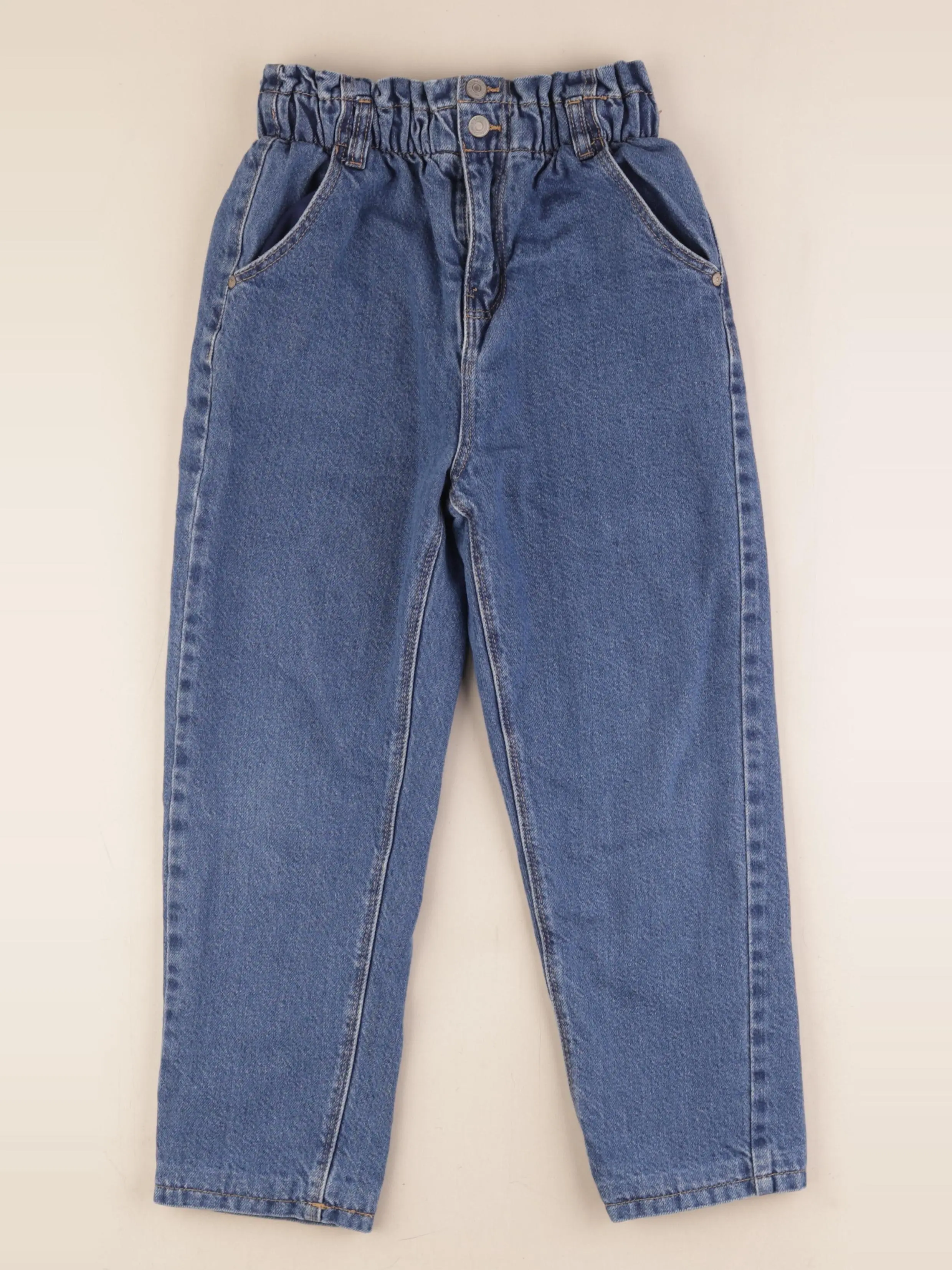 Jean doublé bleu