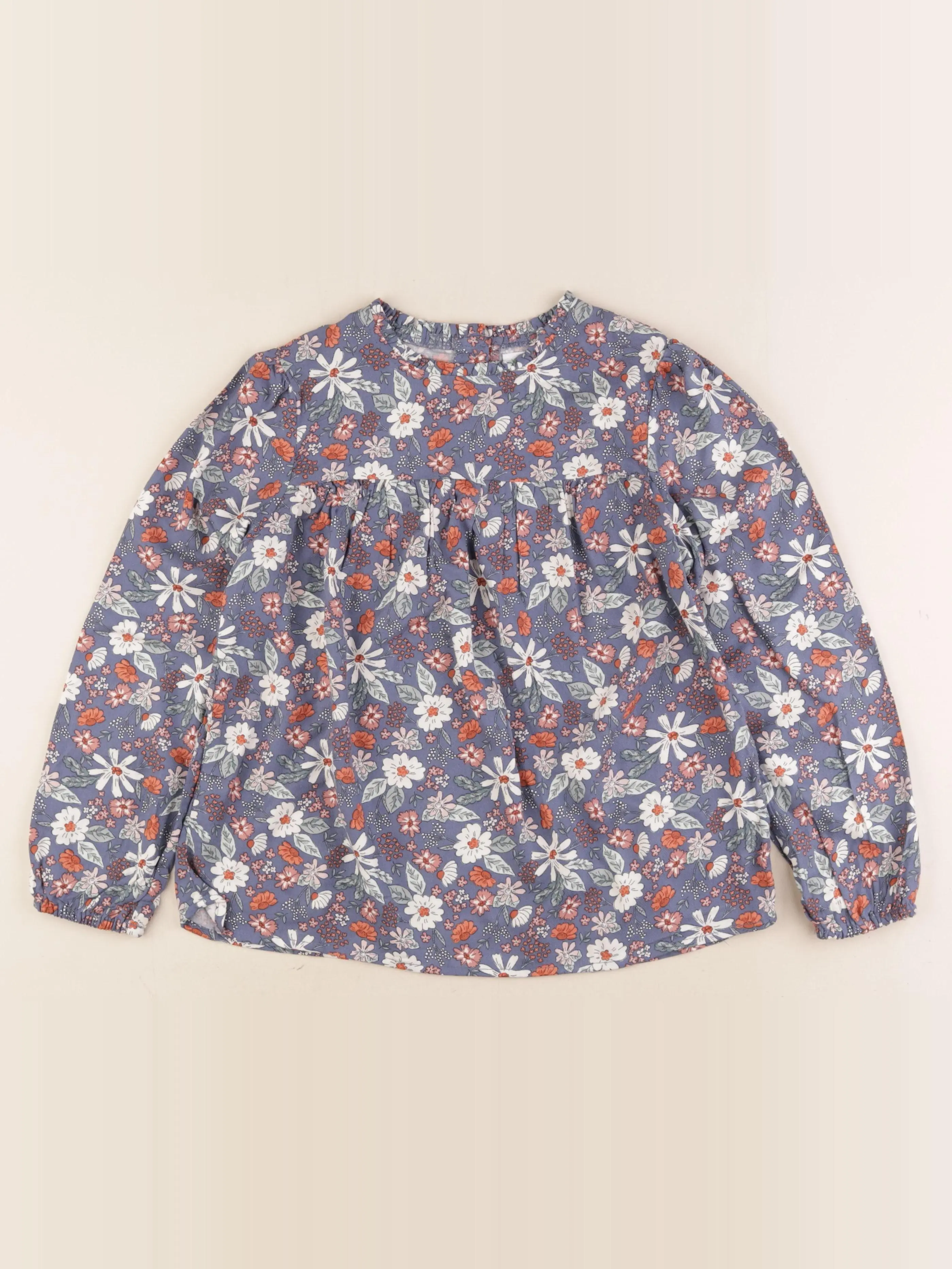 Blouse bleu