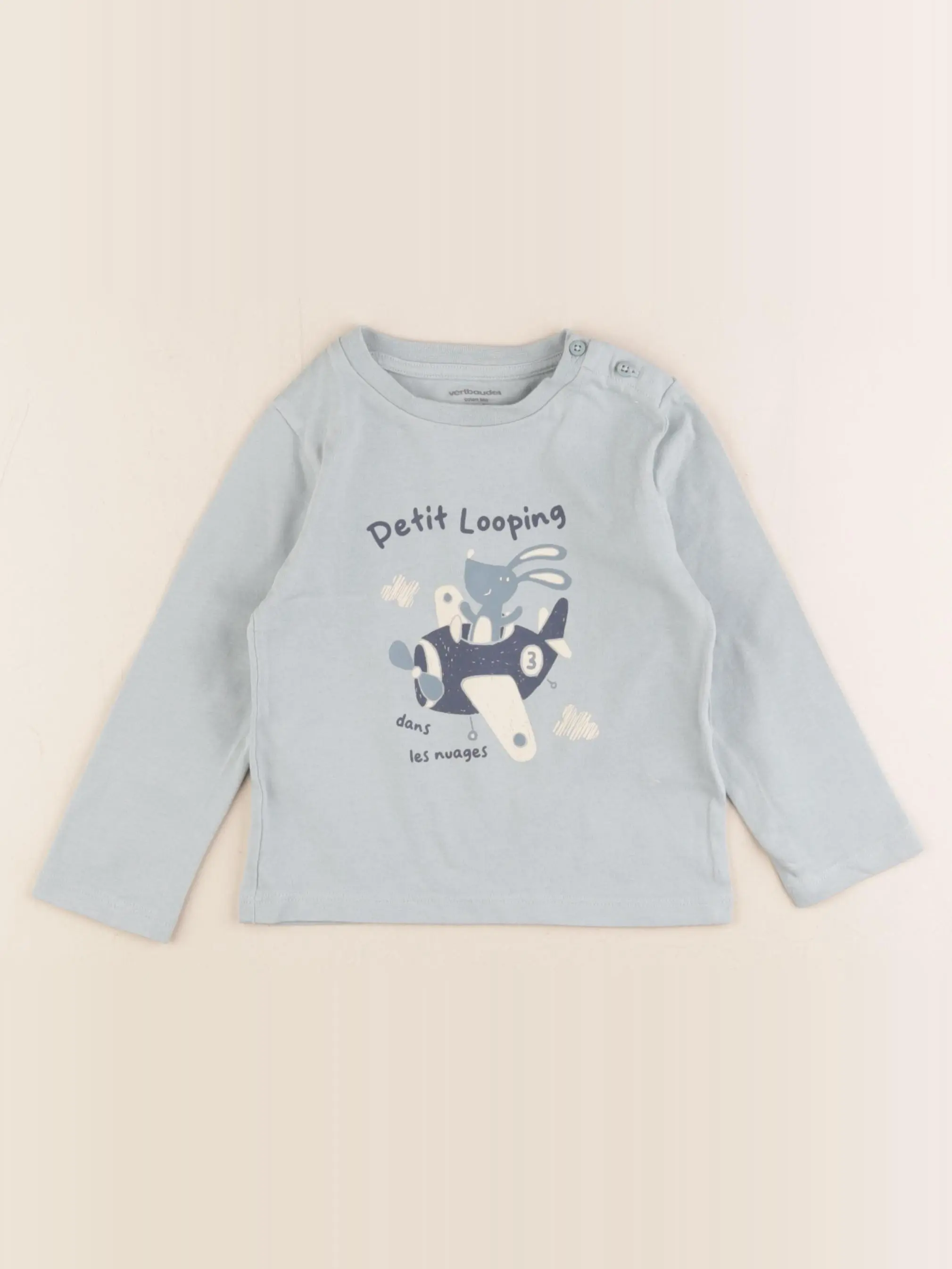 Tee-shirt bleu