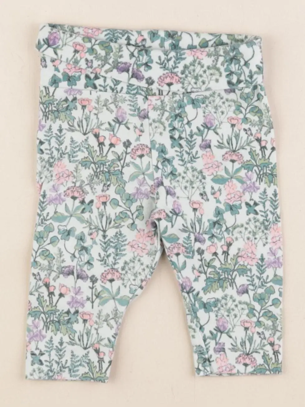 Legging vert, multicolore