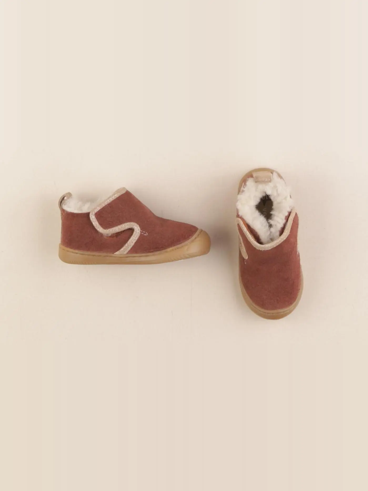 Chaussons marron