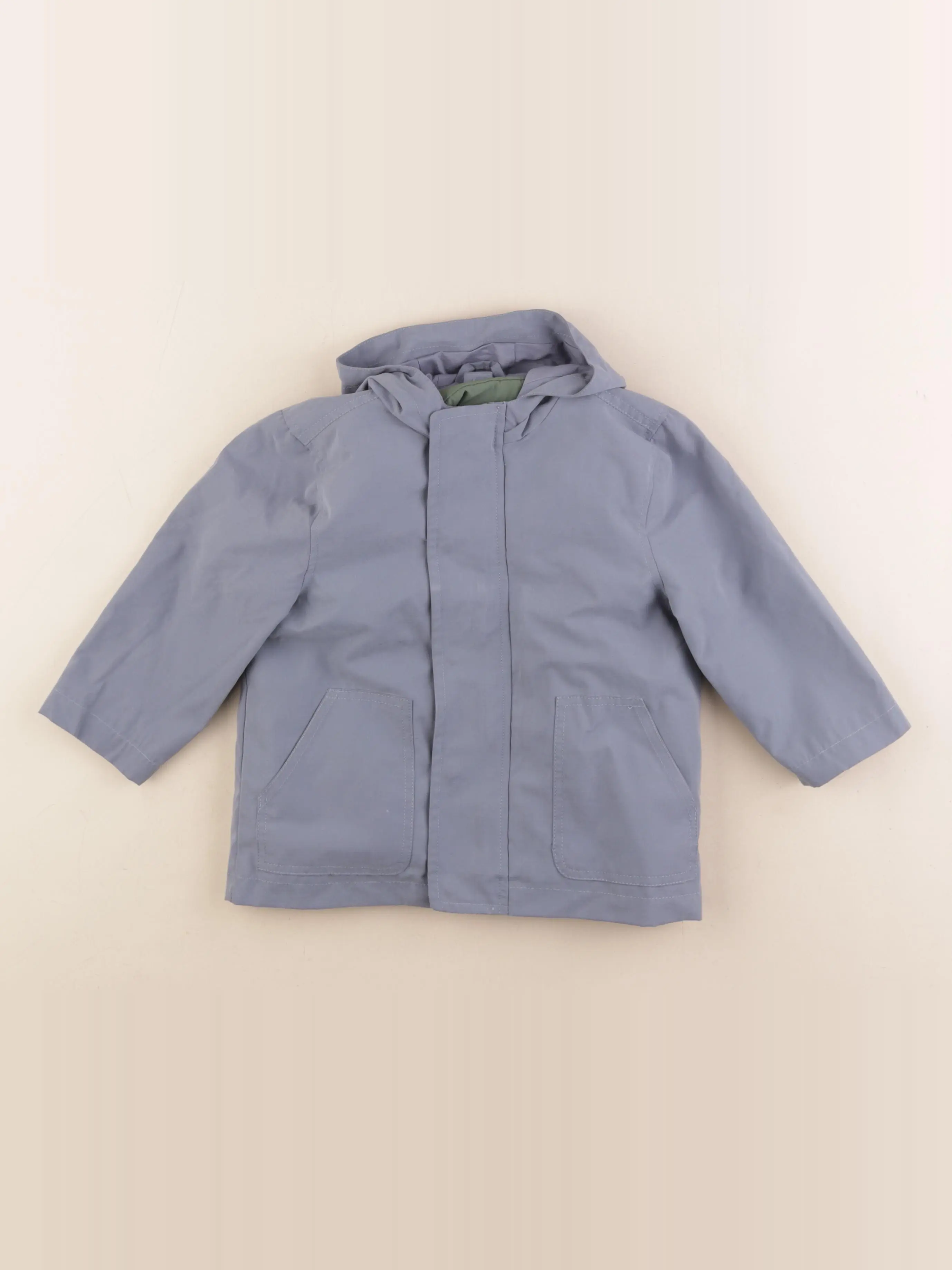 Veste doublure amovible bleu