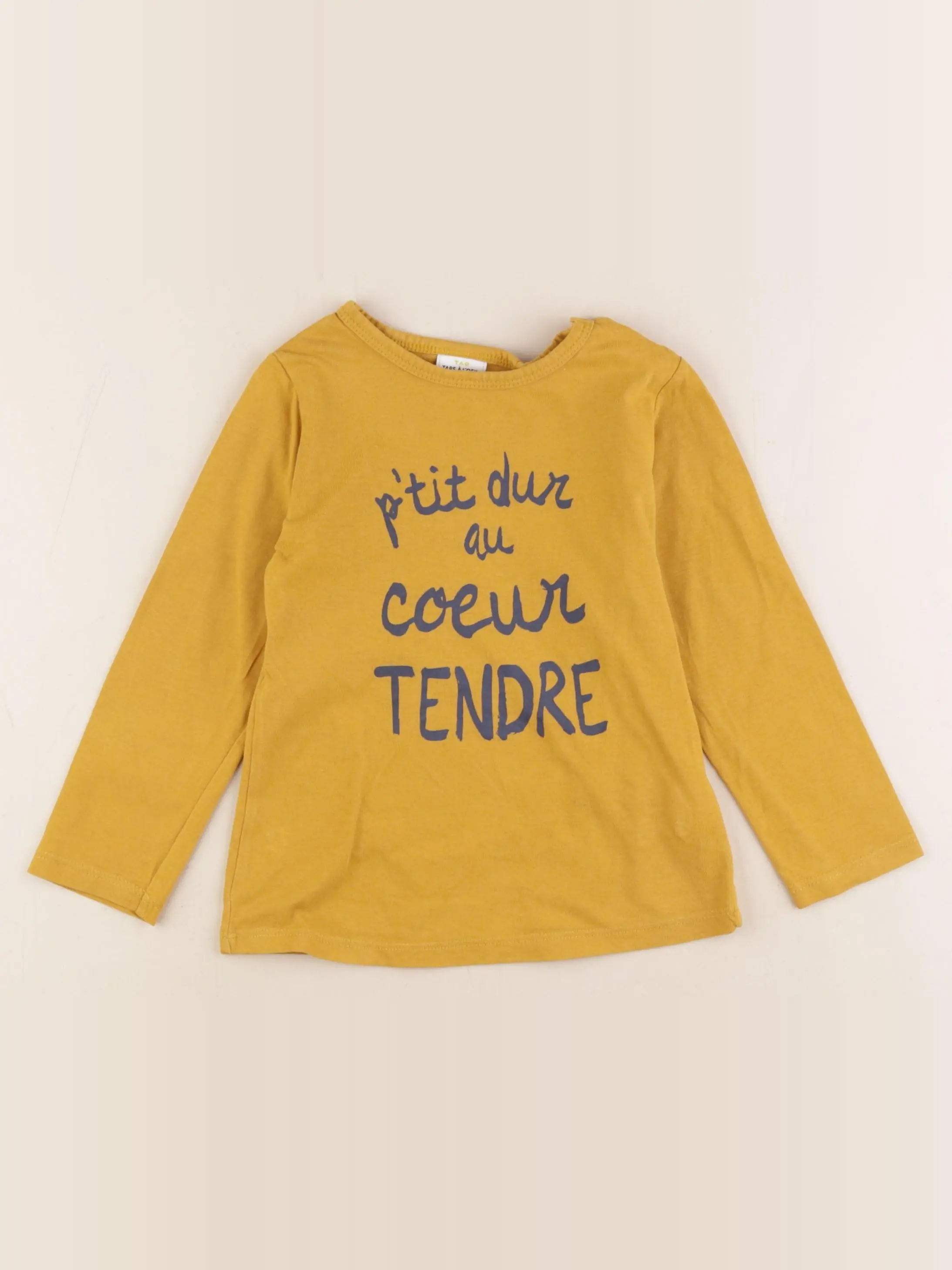 Tee-shirt jaune